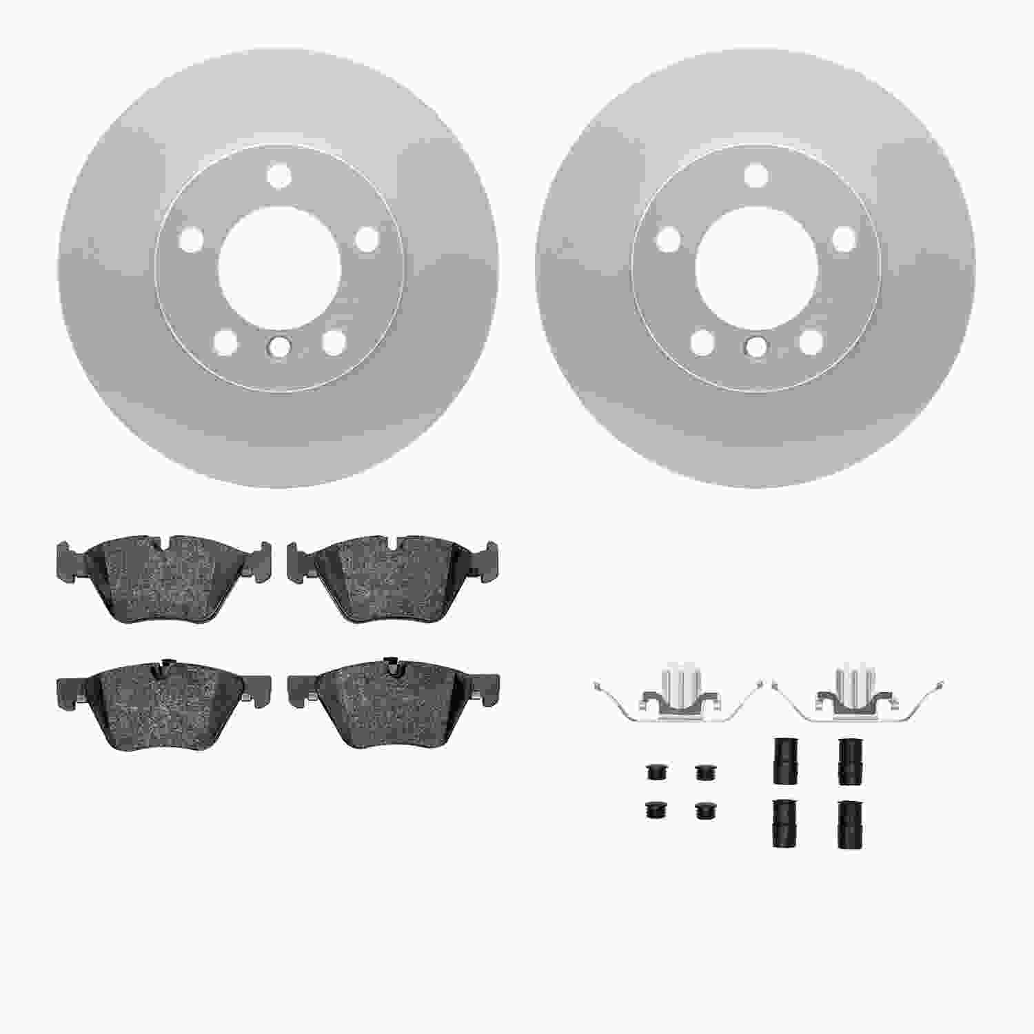 Dynamic Friction Company Disc Brake Kit 4512-31198