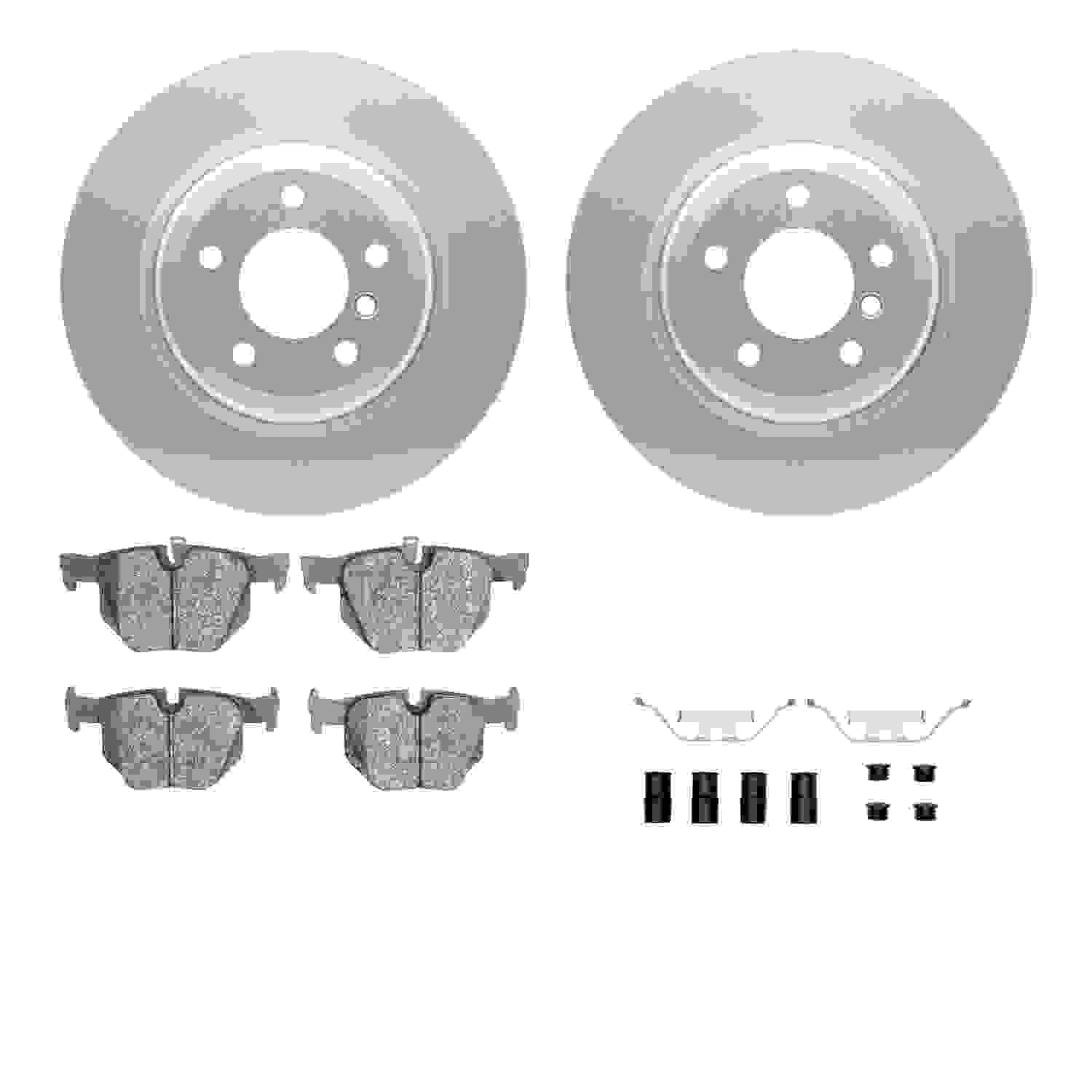 Dynamic Friction Company Disc Brake Kit 4512-31205