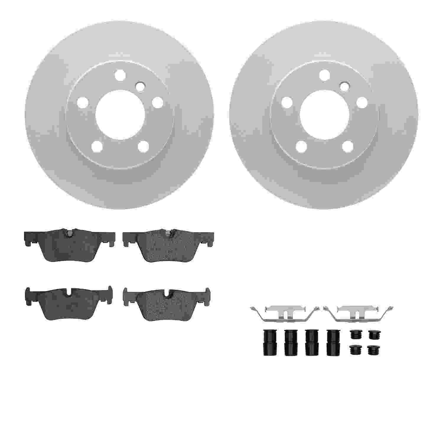 Dynamic Friction Company Disc Brake Kit 4512-31252