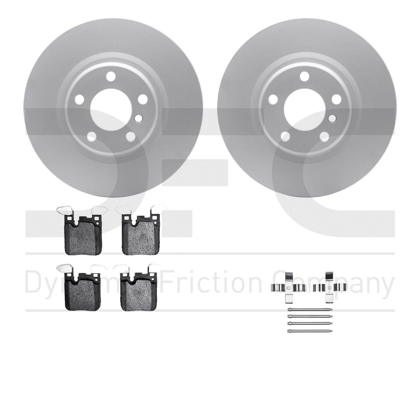Dynamic Friction Company Disc Brake Kit 4512-31256