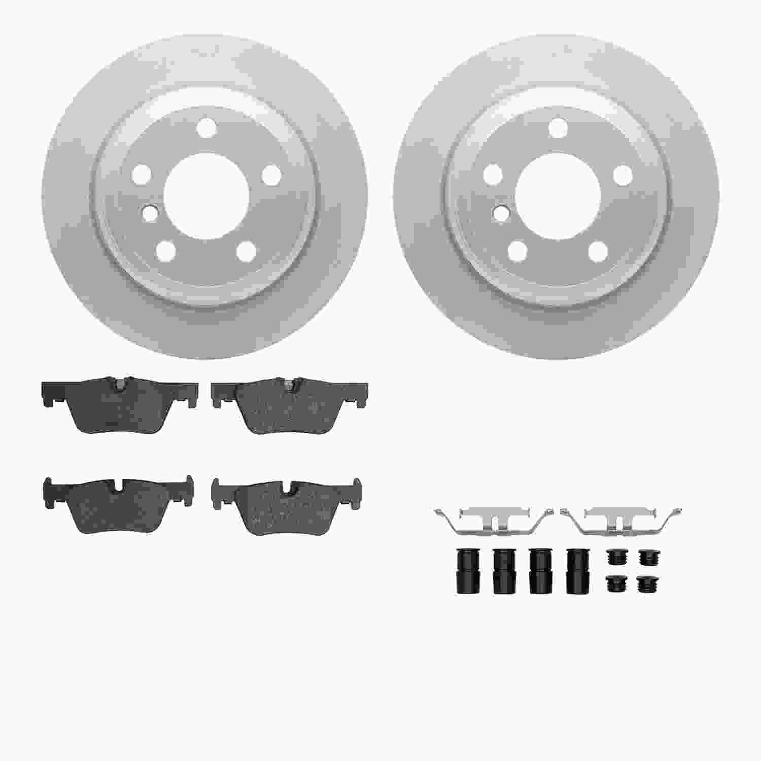 Dynamic Friction Company Disc Brake Kit 4512-31258