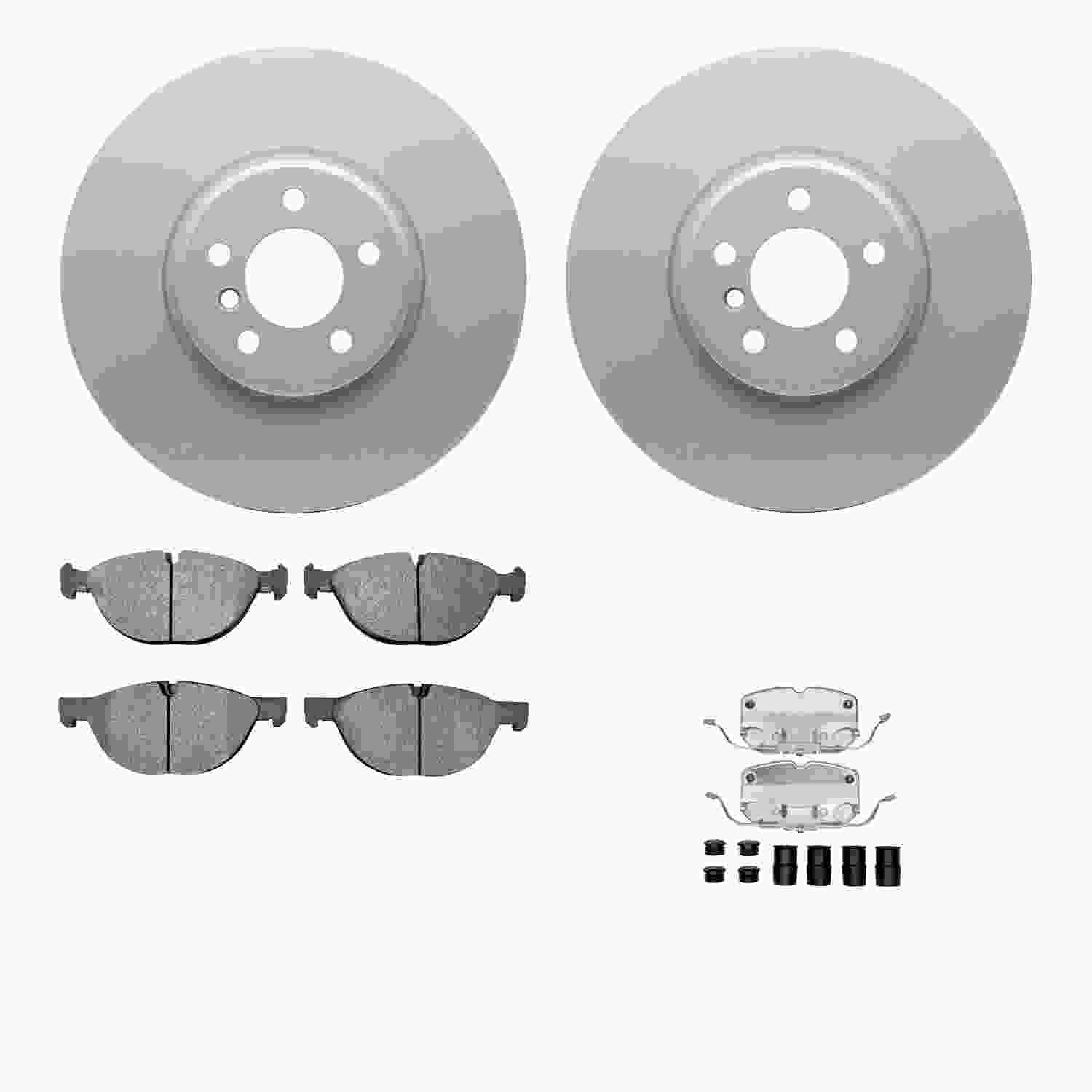 Dynamic Friction Company Disc Brake Kit 4512-31284