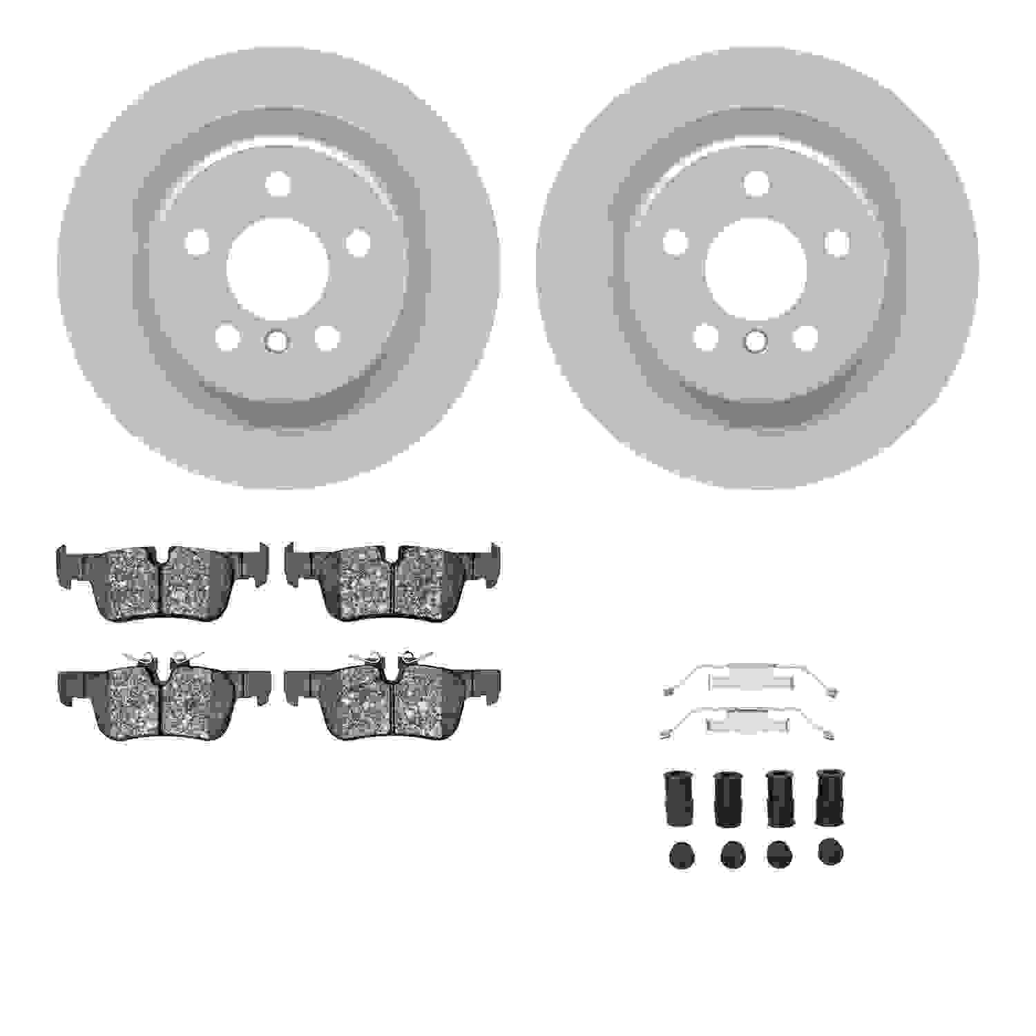 Dynamic Friction Company Disc Brake Kit 4512-31291