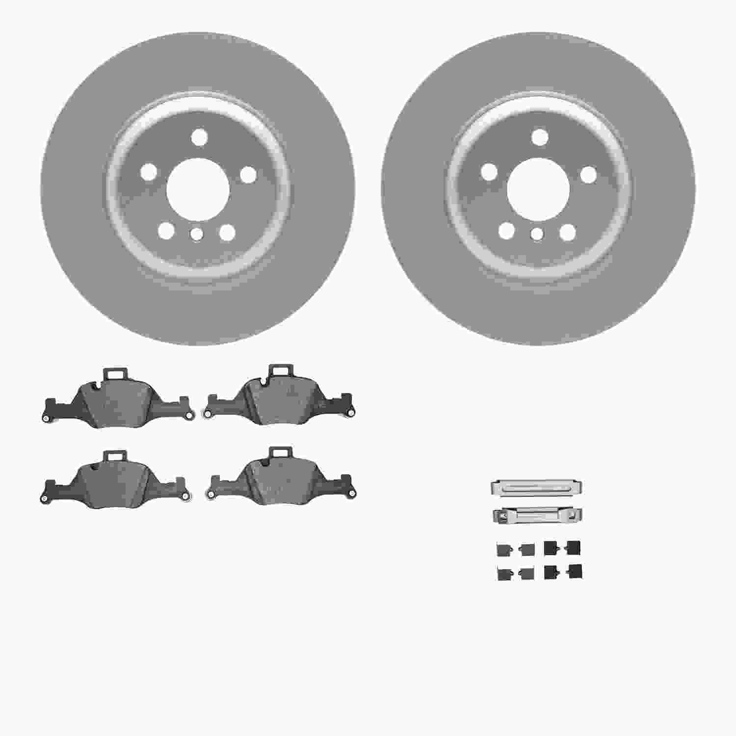 Dynamic Friction Company Disc Brake Kit 4512-31297