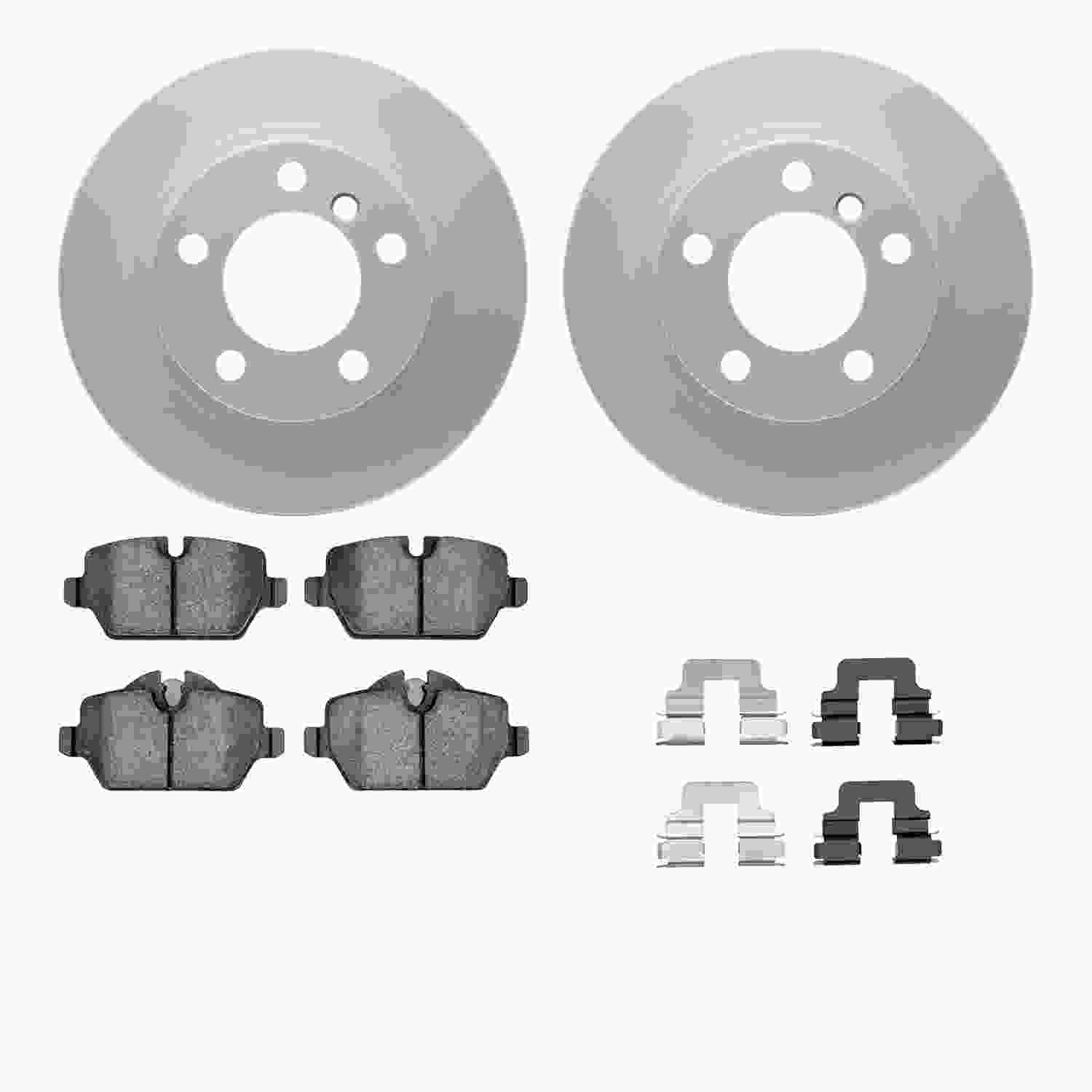 Dynamic Friction Company Disc Brake Kit 4512-32040