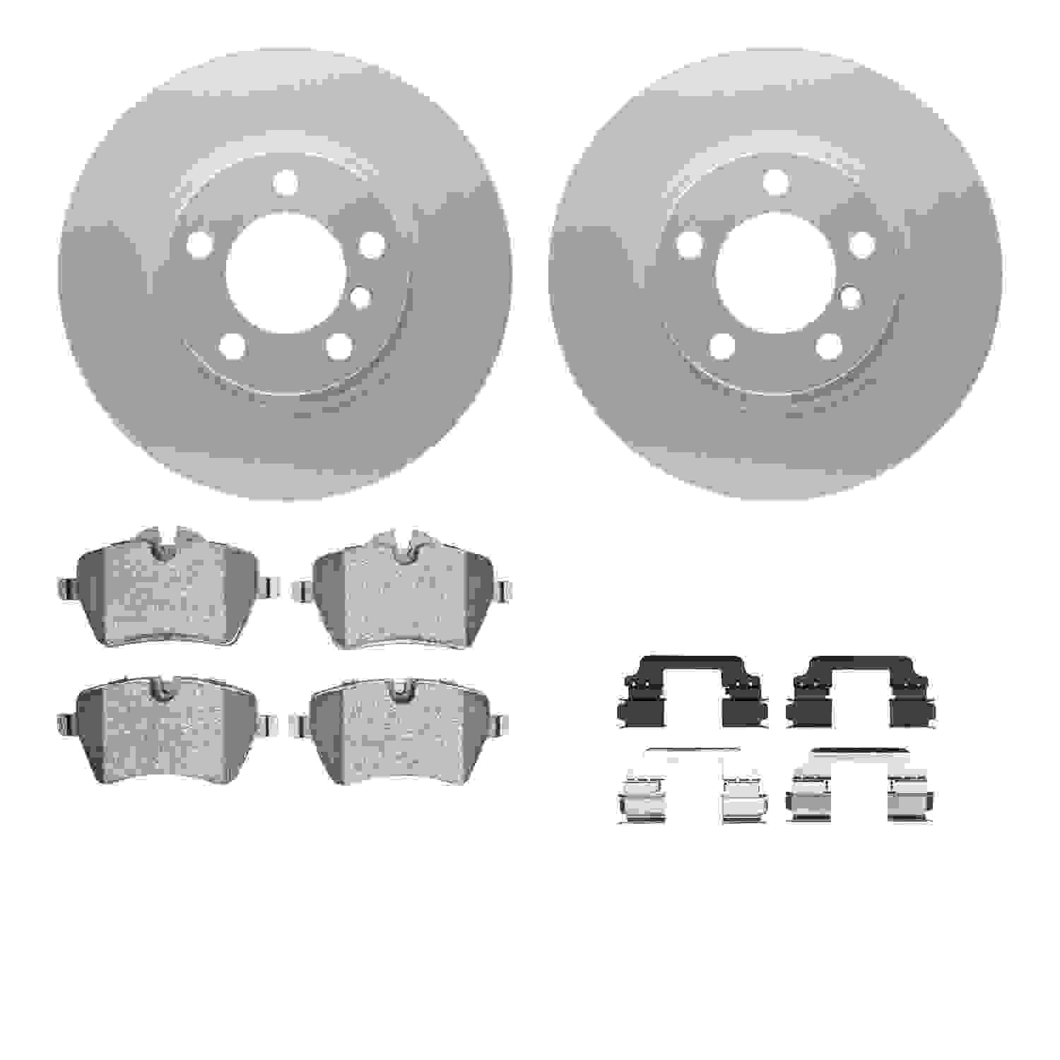 Dynamic Friction Company Disc Brake Kit 4512-32041