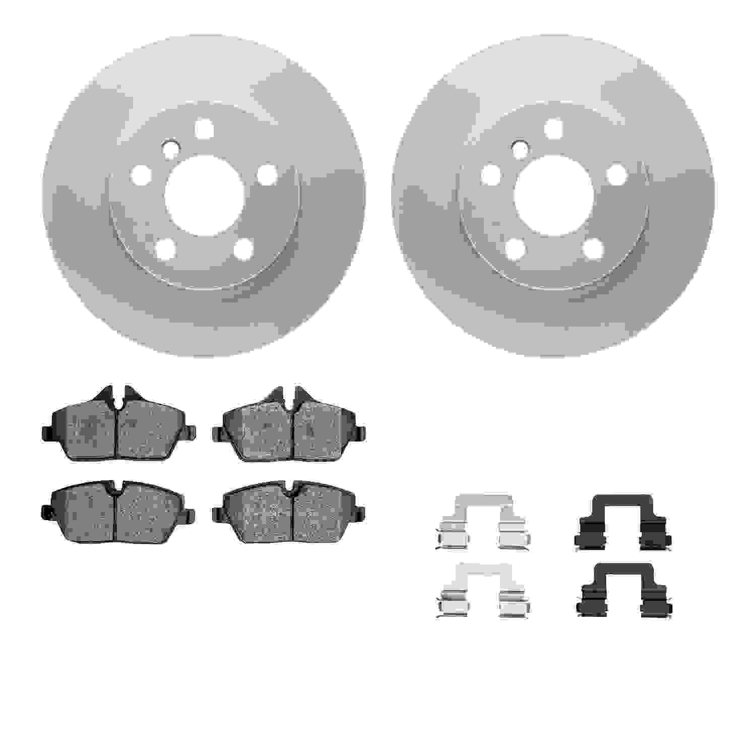 Dynamic Friction Company Disc Brake Kit 4512-32051