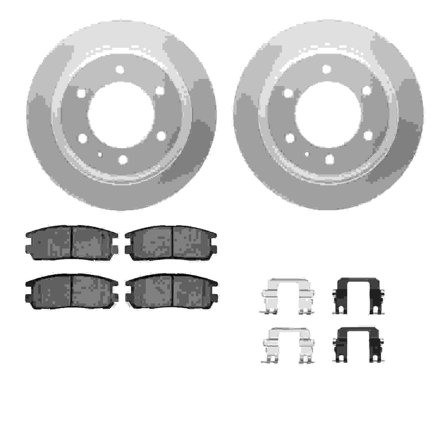 Dynamic Friction Company Disc Brake Kit 4512-37008