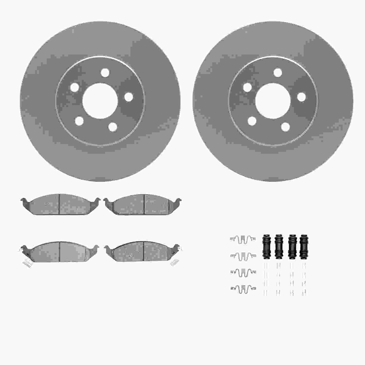 Dynamic Friction Company Disc Brake Kit 4512-39034