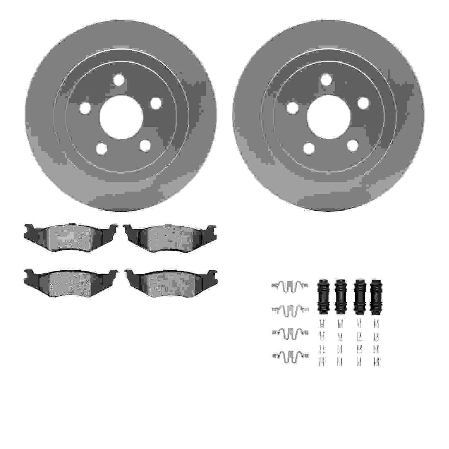 Dynamic Friction Company Disc Brake Kit 4512-39036
