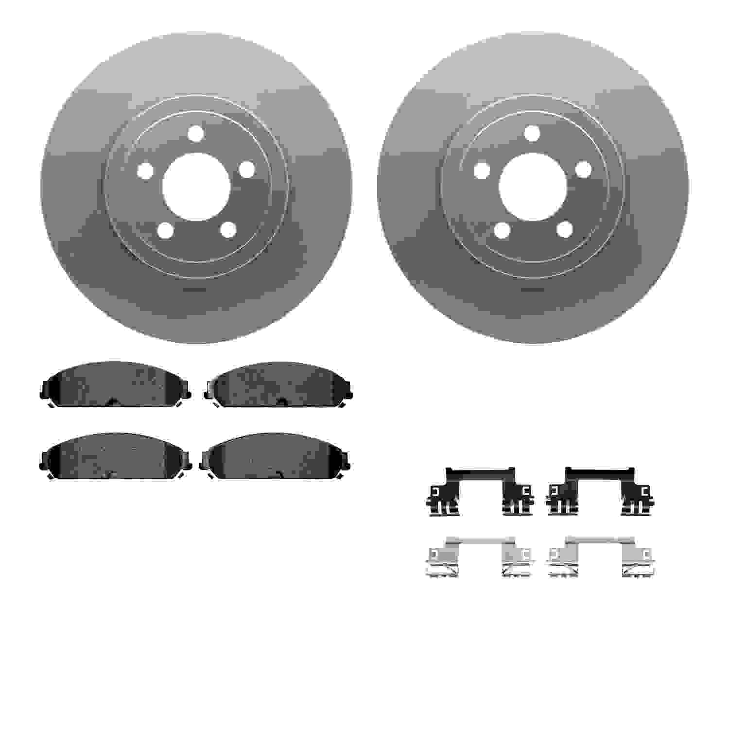 Dynamic Friction Company Disc Brake Kit 4512-39044