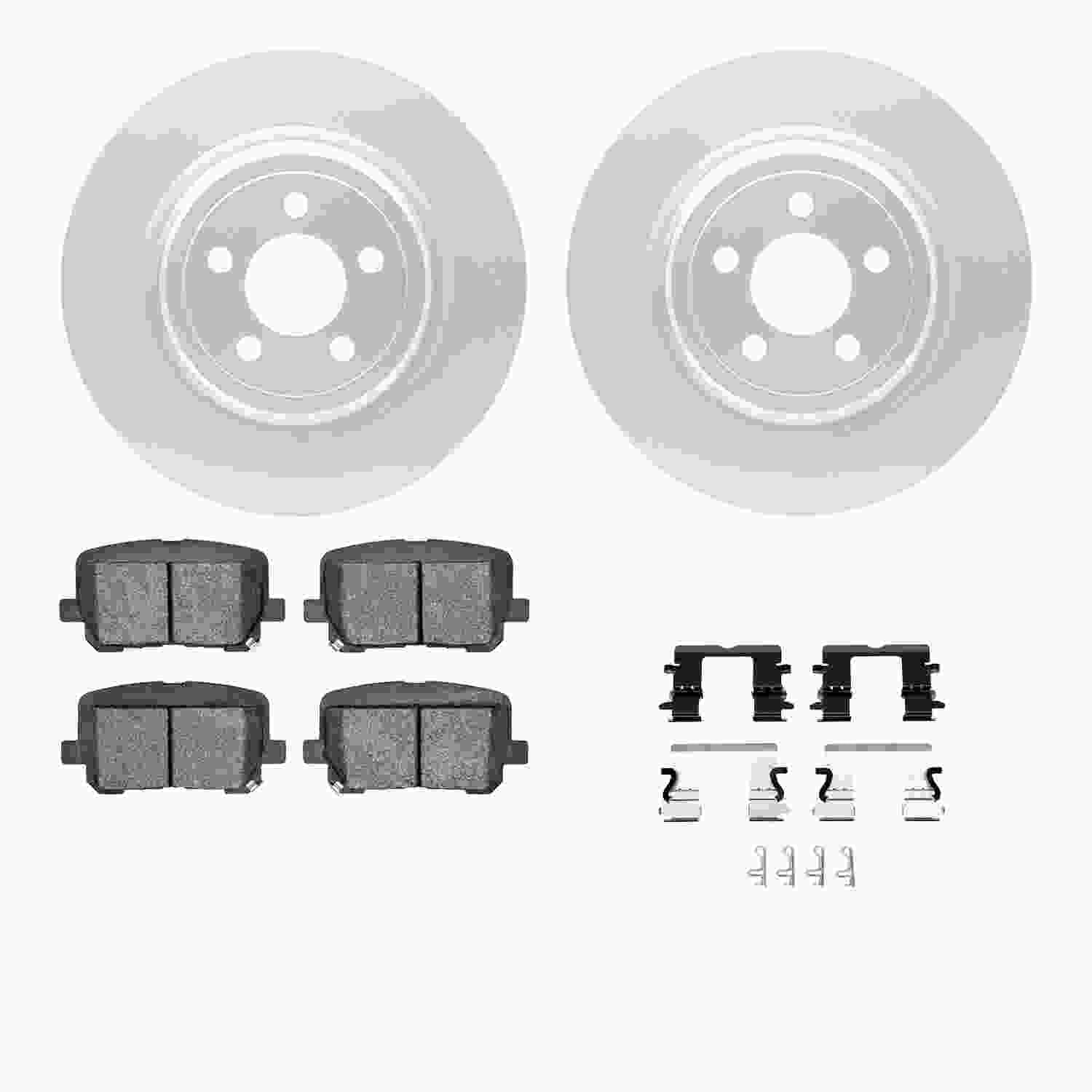 Dynamic Friction Company Disc Brake Kit 4512-39053