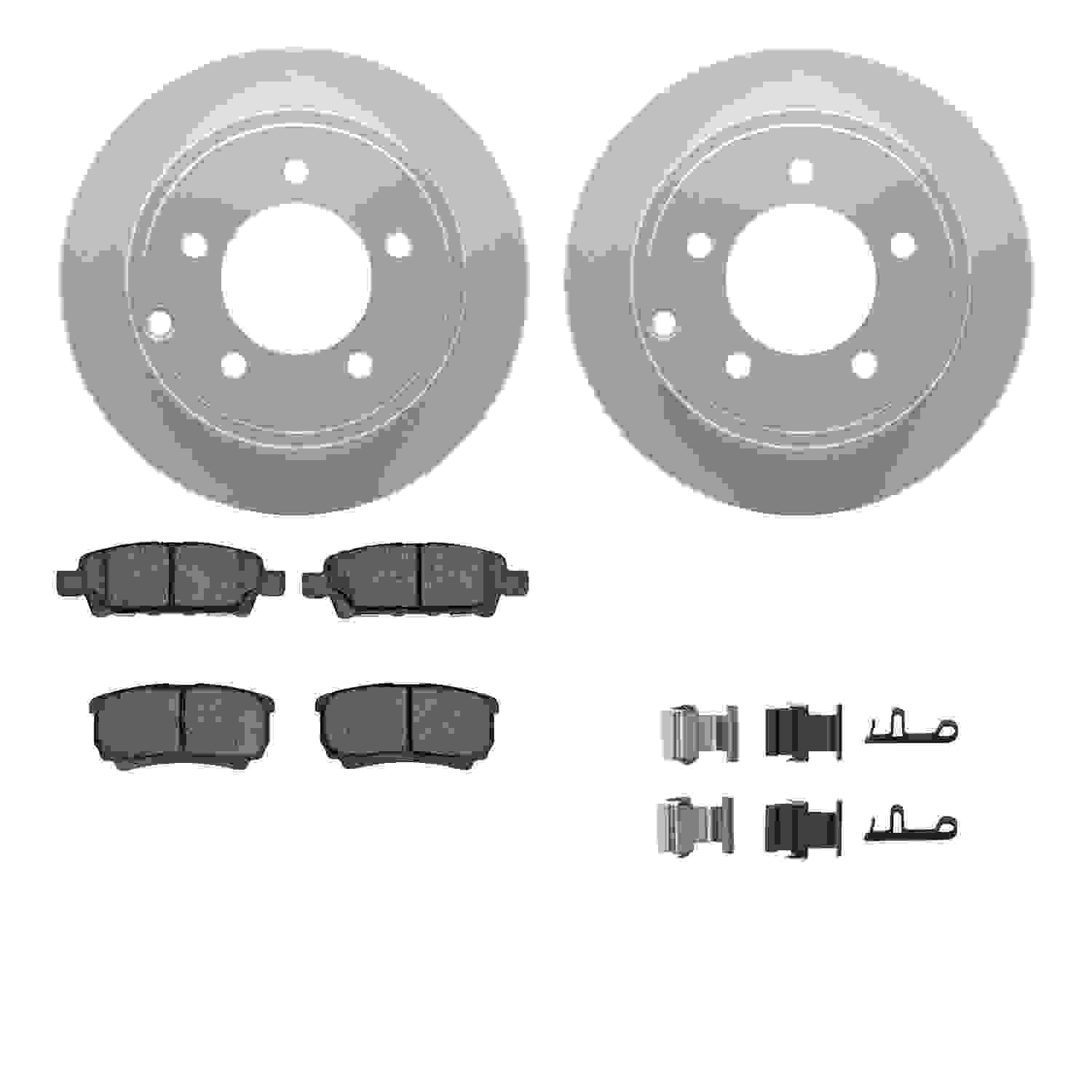 Dynamic Friction Company Disc Brake Kit 4512-39054