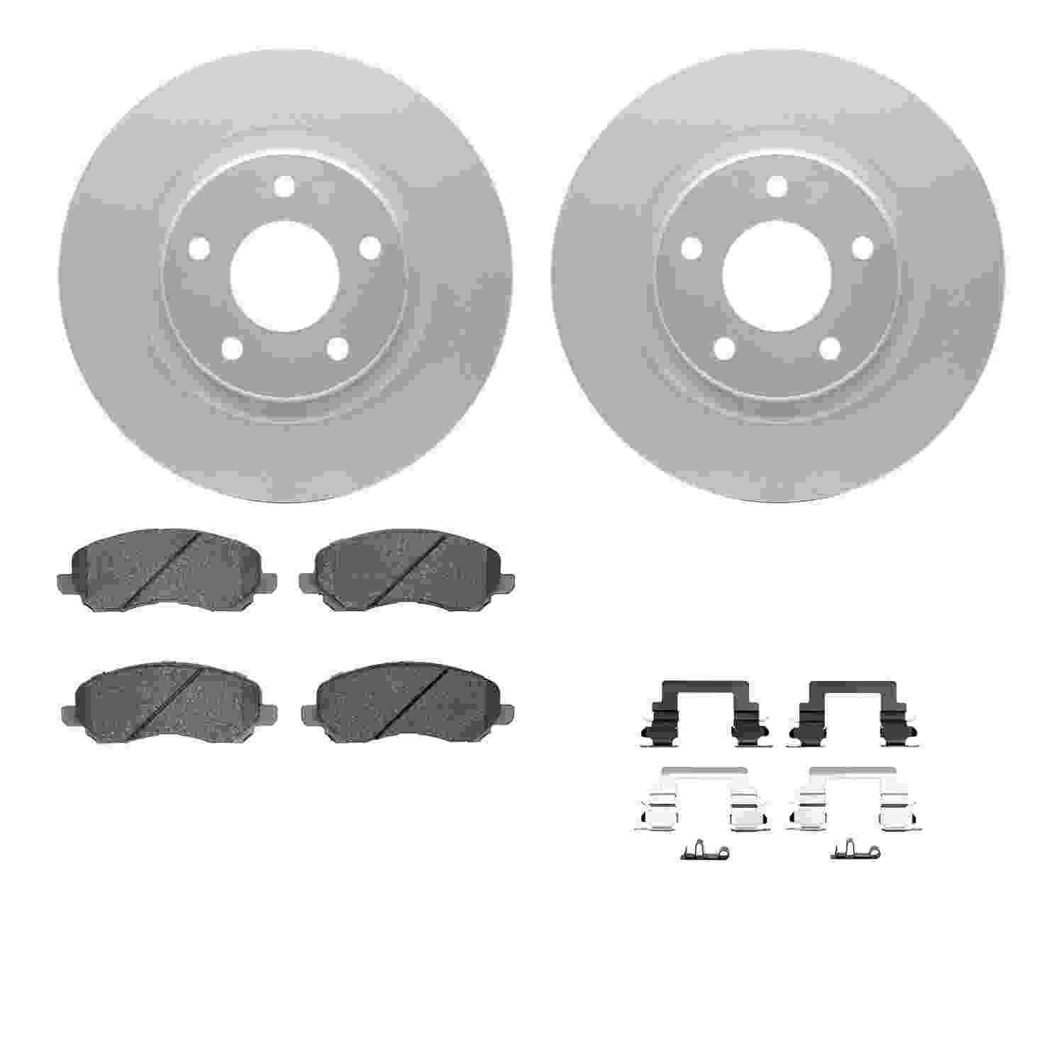 Dynamic Friction Company Disc Brake Kit 4512-39056