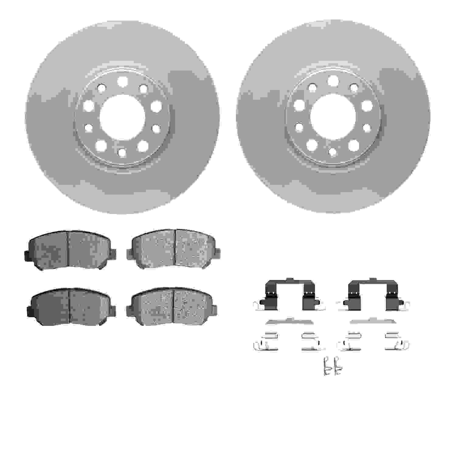 Dynamic Friction Company Disc Brake Kit 4512-39060