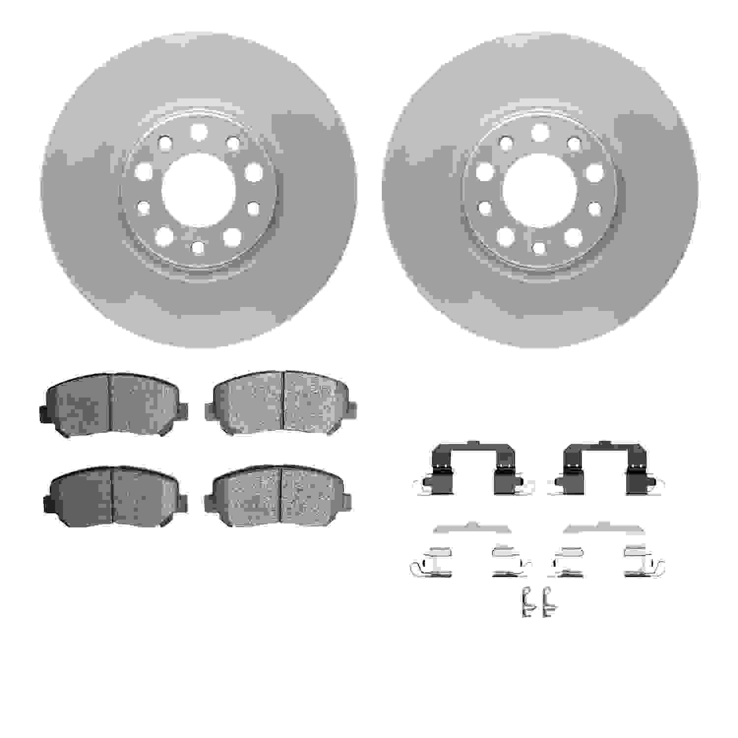 Dynamic Friction Company Disc Brake Kit 4512-39061