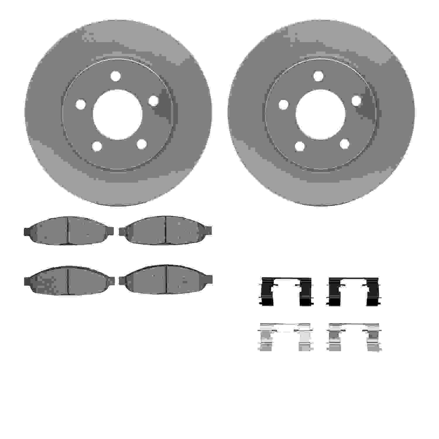 Dynamic Friction Company Disc Brake Kit 4512-39067