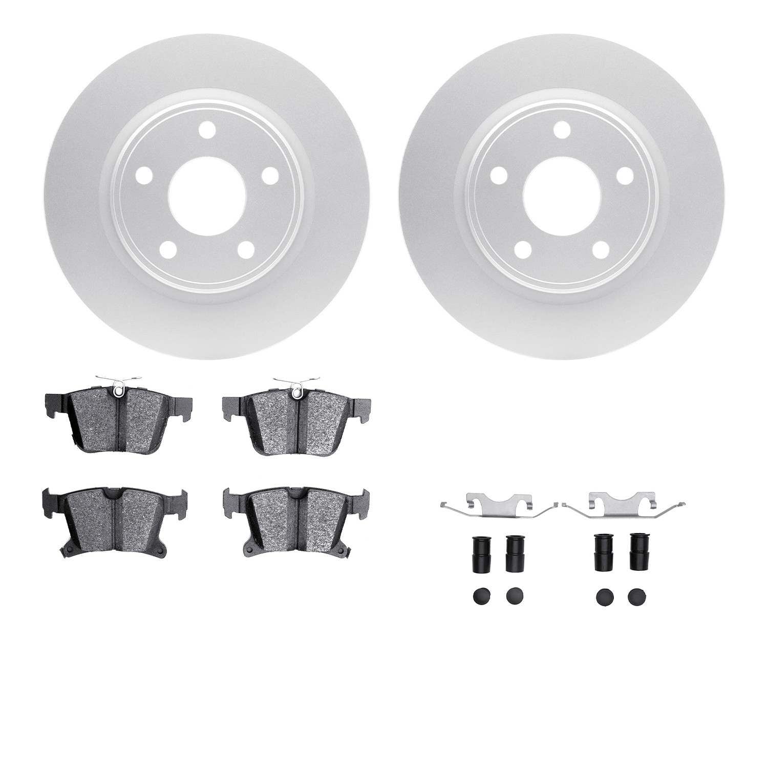 Dynamic Friction Company Disc Brake Kit 4512-39068