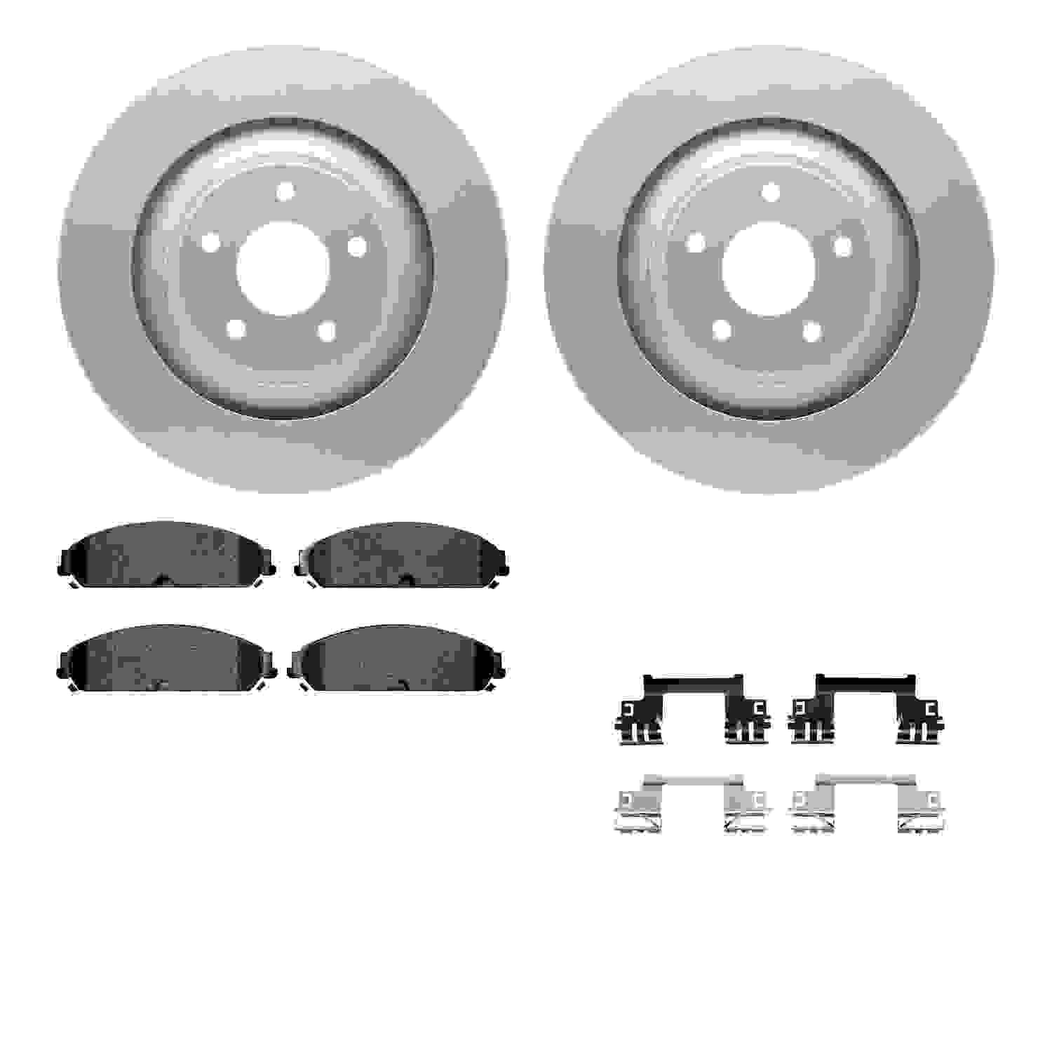 Dynamic Friction Company Disc Brake Kit 4512-40089