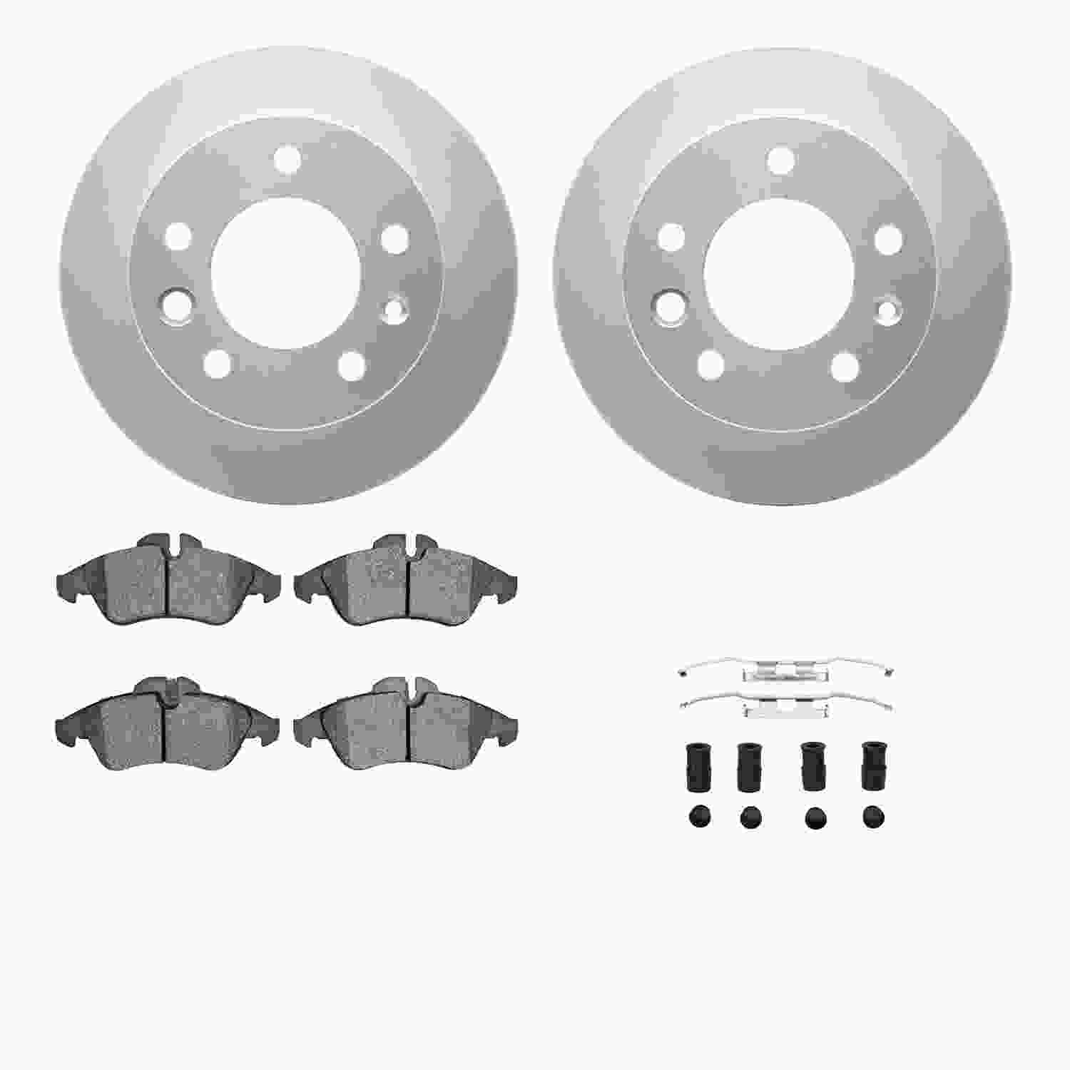 Dynamic Friction Company Disc Brake Kit 4512-40098