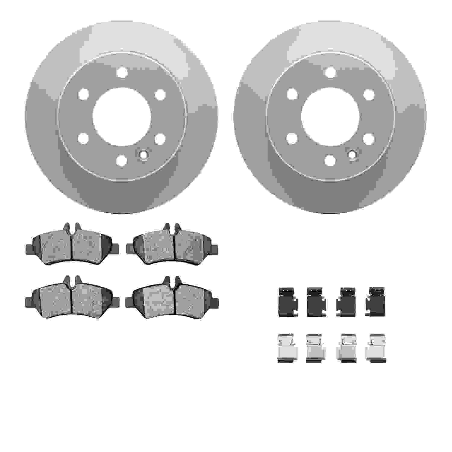 Dynamic Friction Company Disc Brake Kit 4512-40105