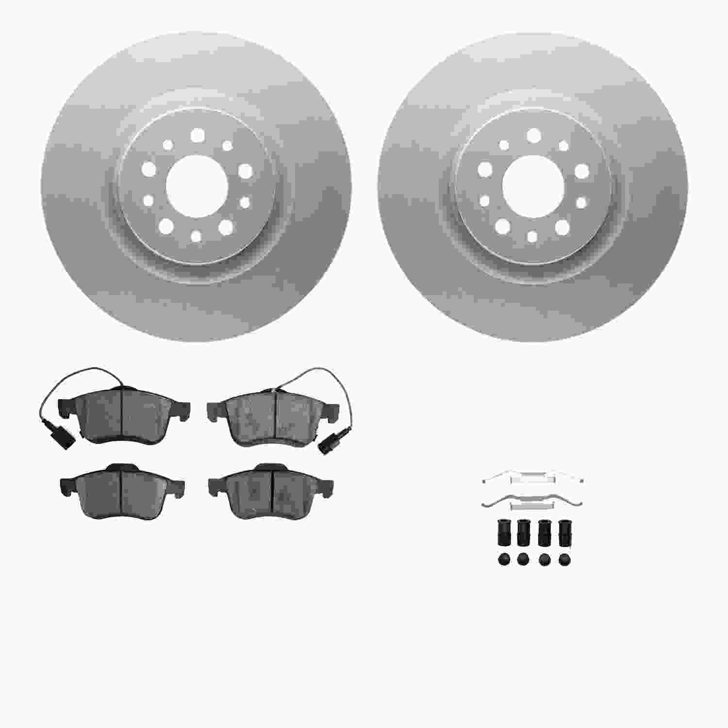 Dynamic Friction Company Disc Brake Kit 4512-40107