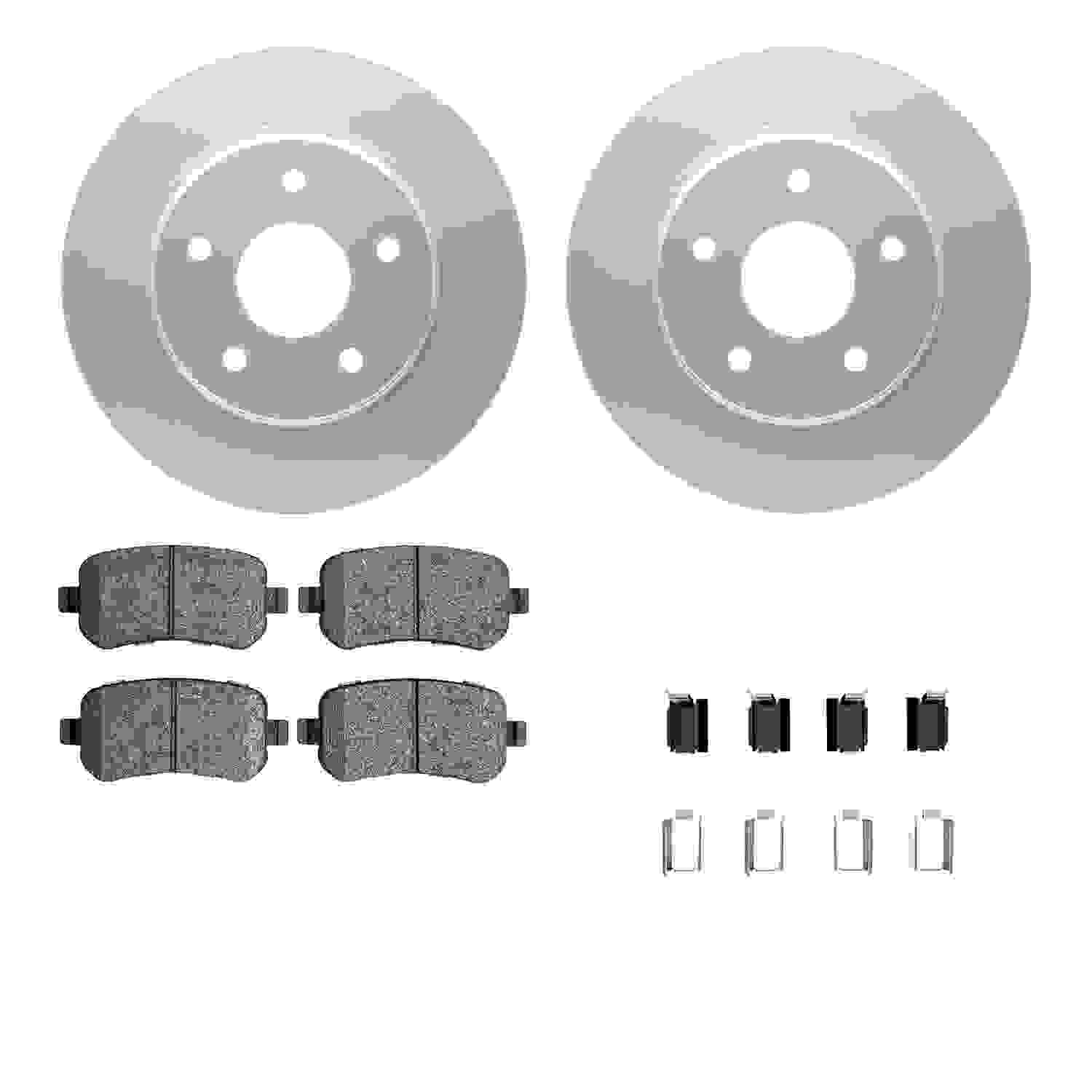 Dynamic Friction Company Disc Brake Kit 4512-40146