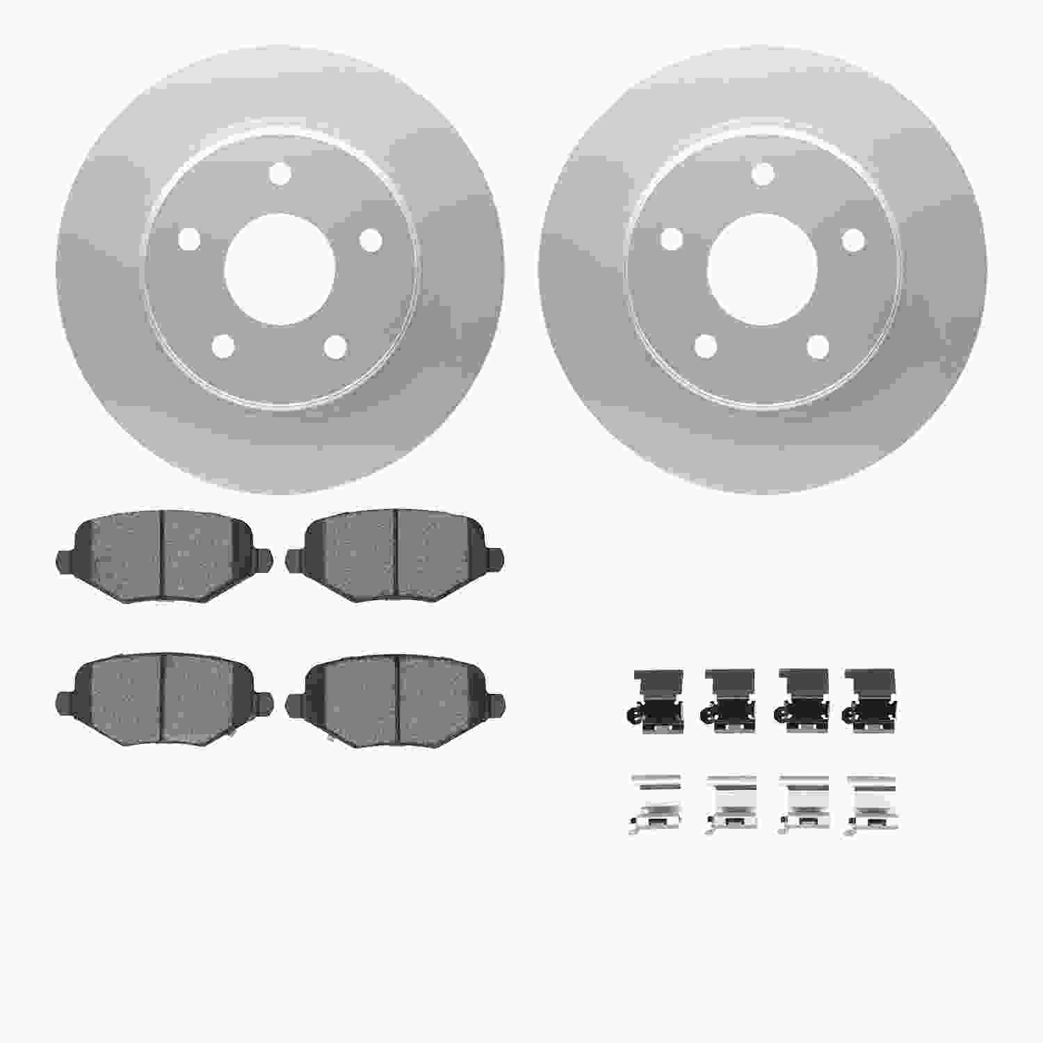 Dynamic Friction Company Disc Brake Kit 4512-40147