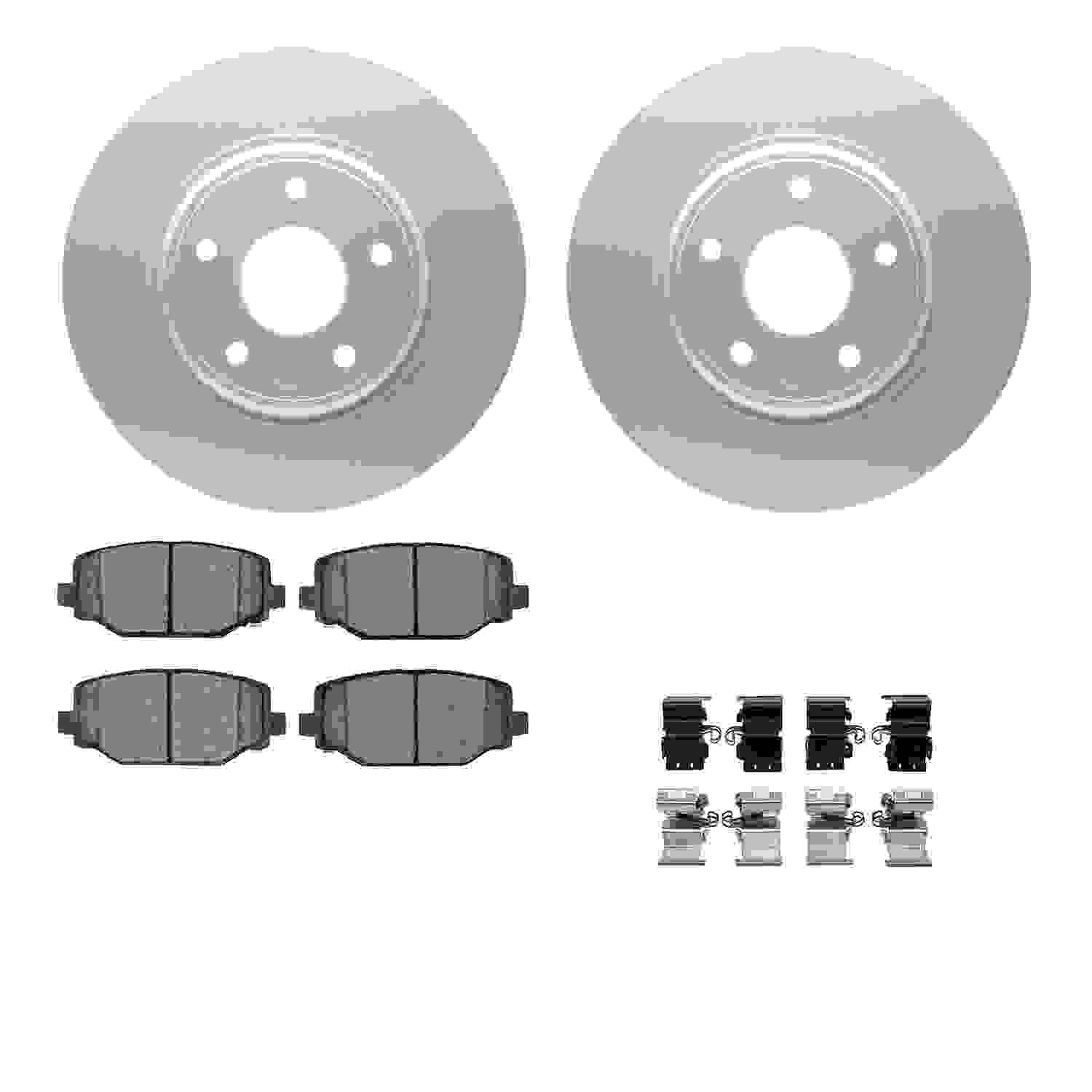 Dynamic Friction Company Disc Brake Kit 4512-40152