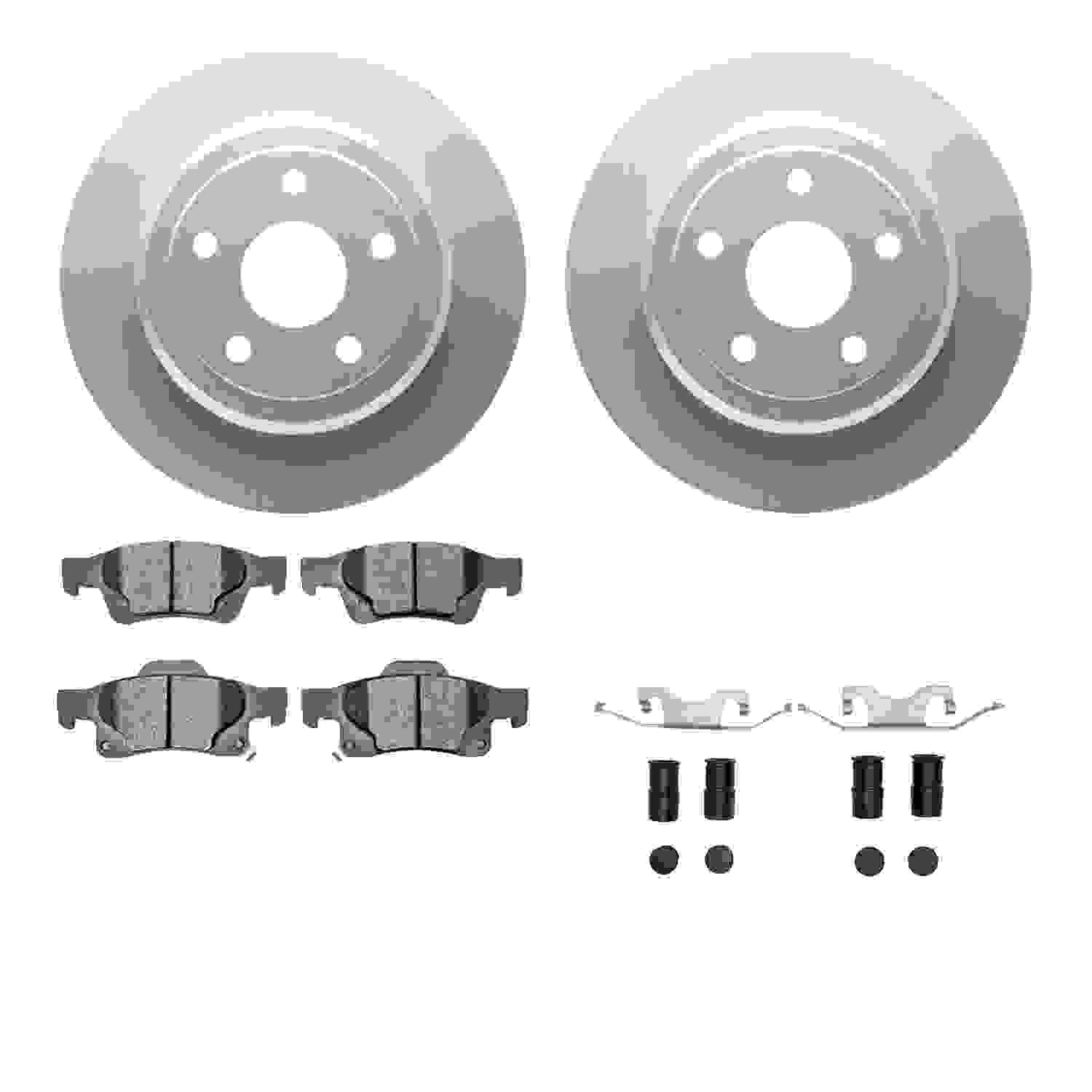 Dynamic Friction Company Disc Brake Kit 4512-42047