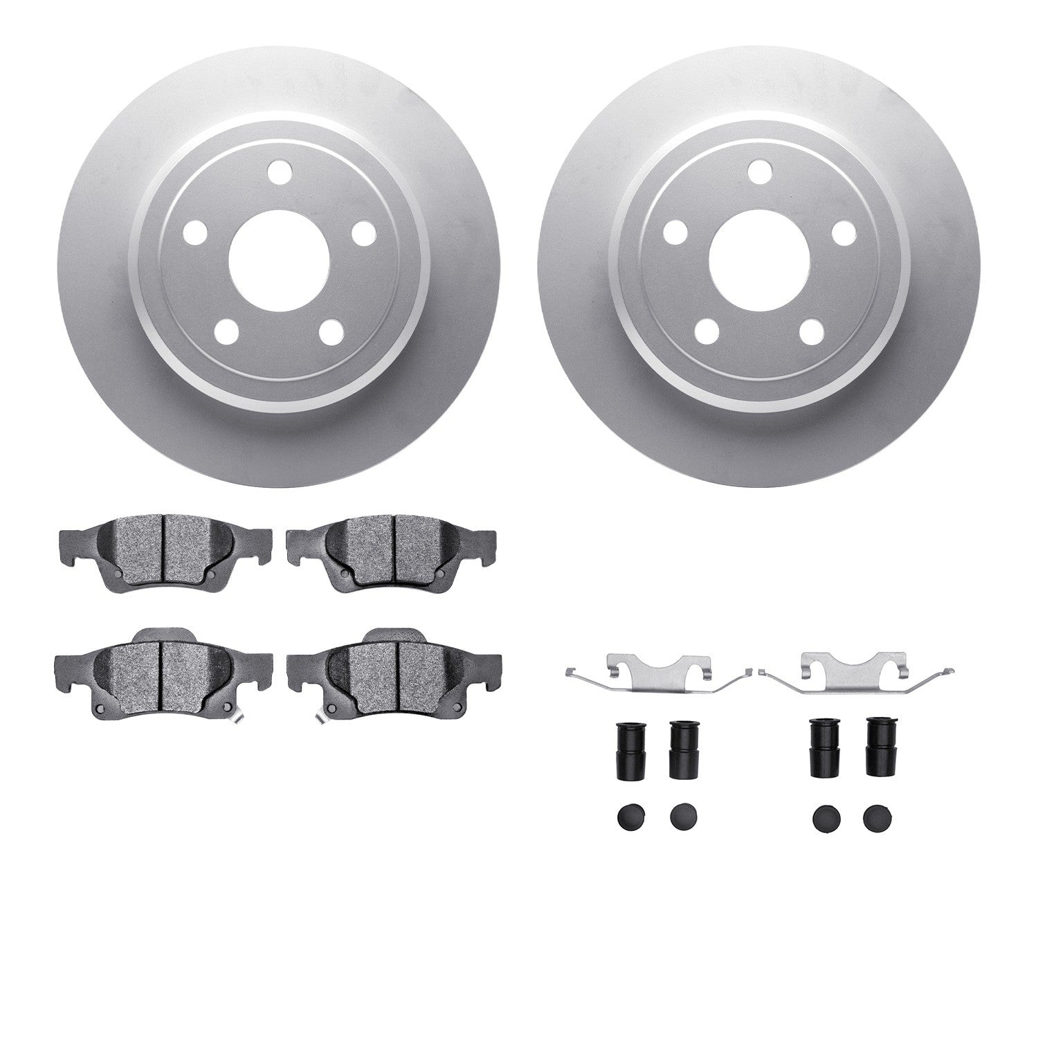 Dynamic Friction Company Disc Brake Kit 4512-42047