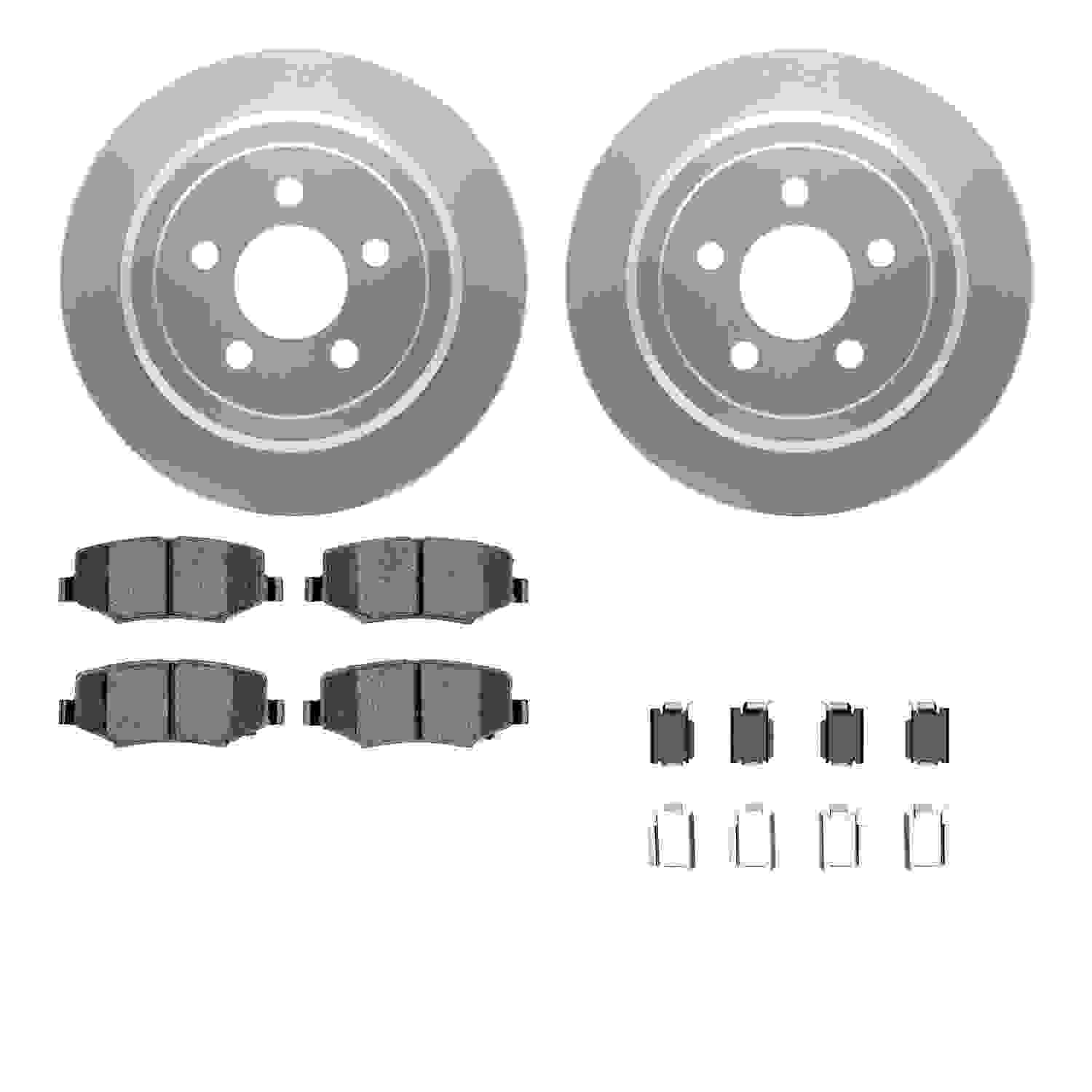 Dynamic Friction Company Disc Brake Kit 4512-42068