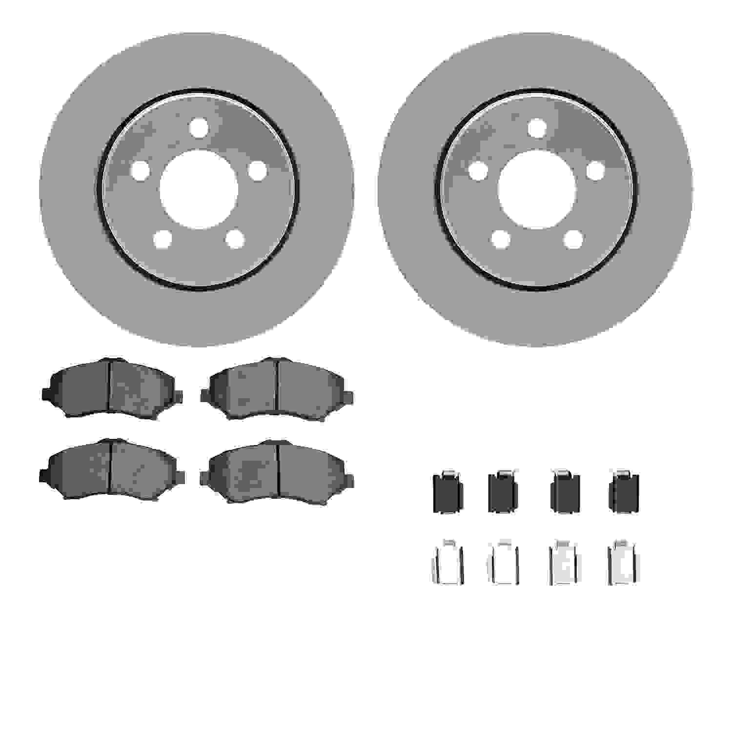 Dynamic Friction Company Disc Brake Kit 4512-42070