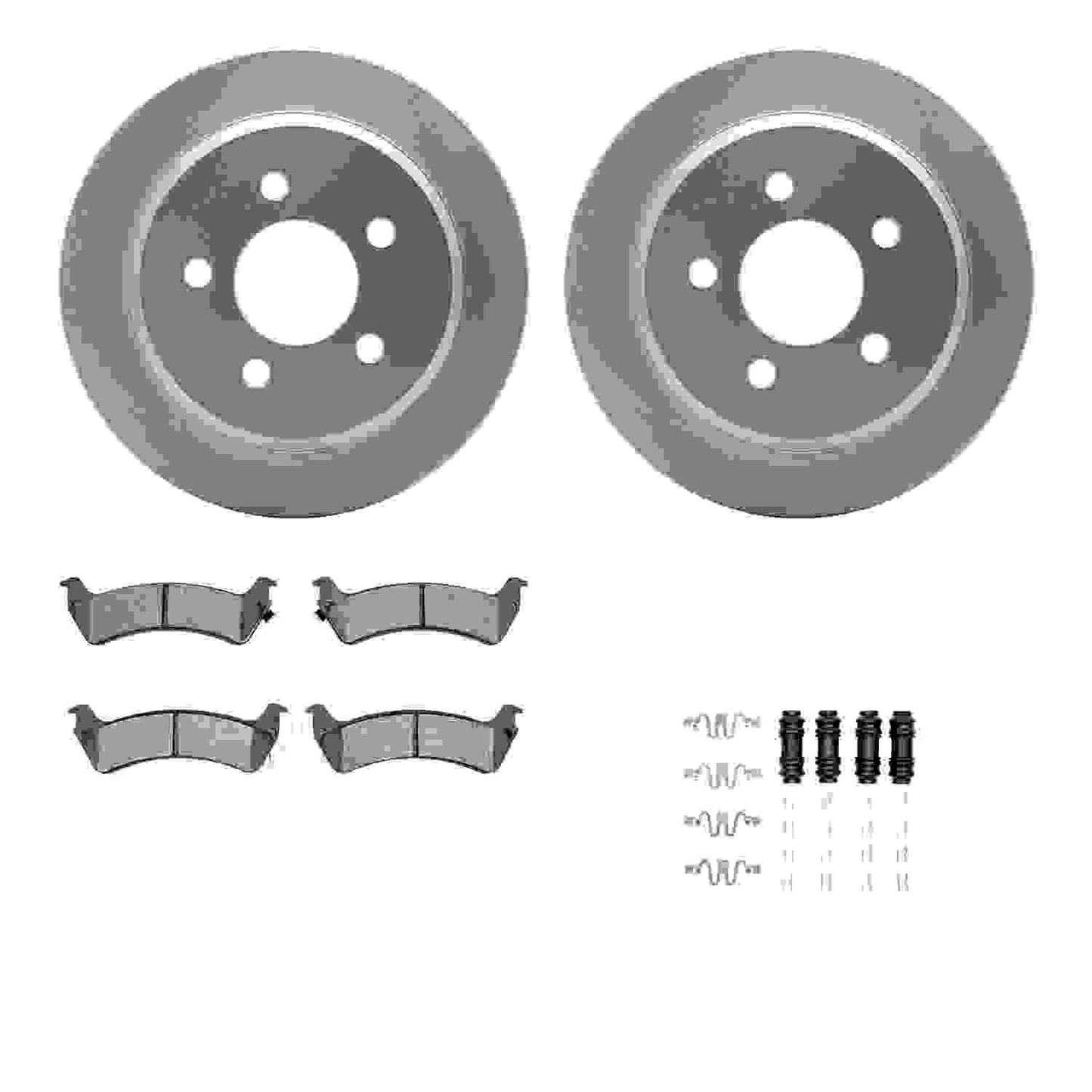 Dynamic Friction Company Disc Brake Kit 4512-42077