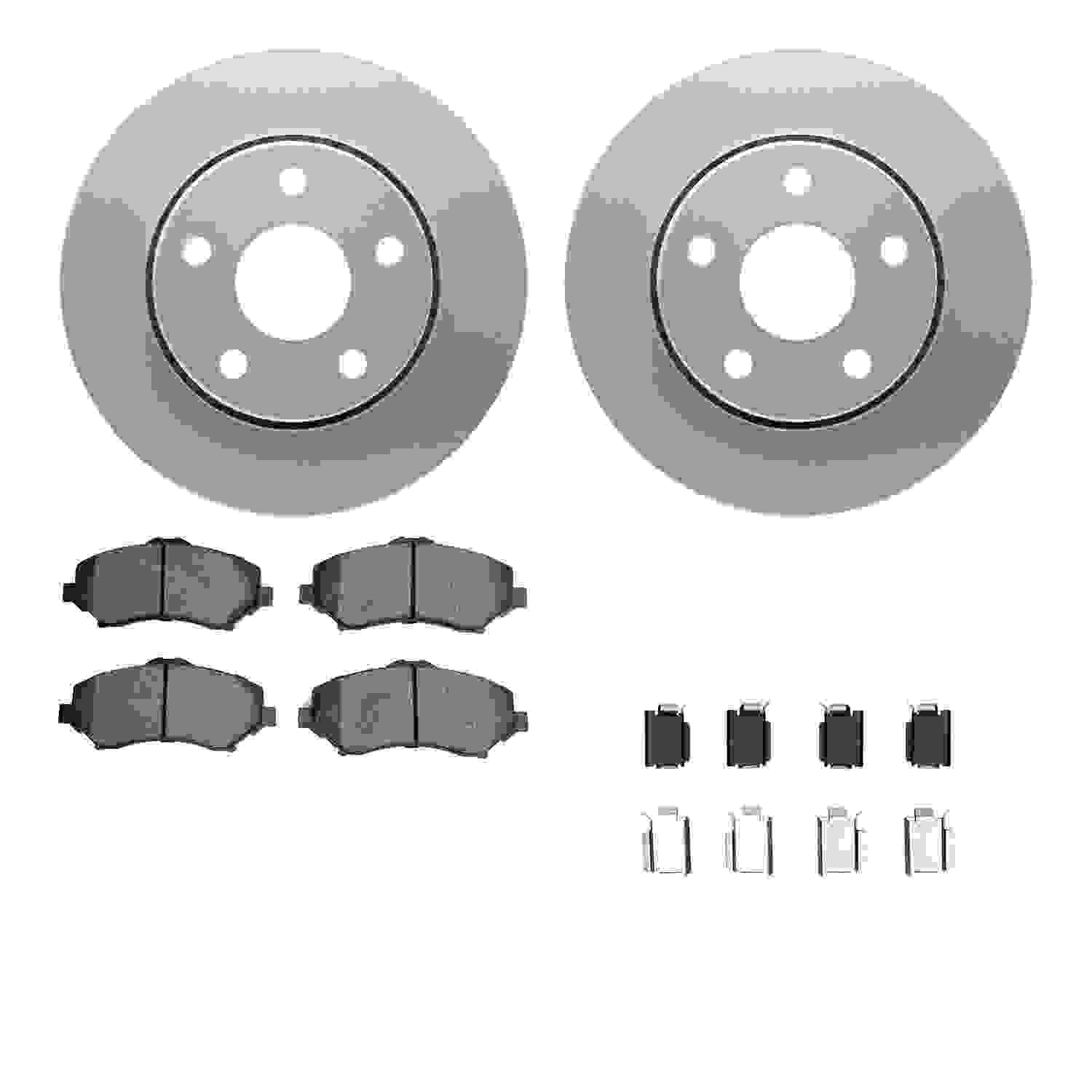 Dynamic Friction Company Disc Brake Kit 4512-42087