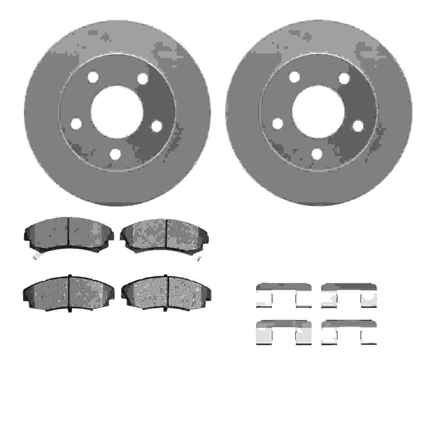 Dynamic Friction Company Disc Brake Kit 4512-45036