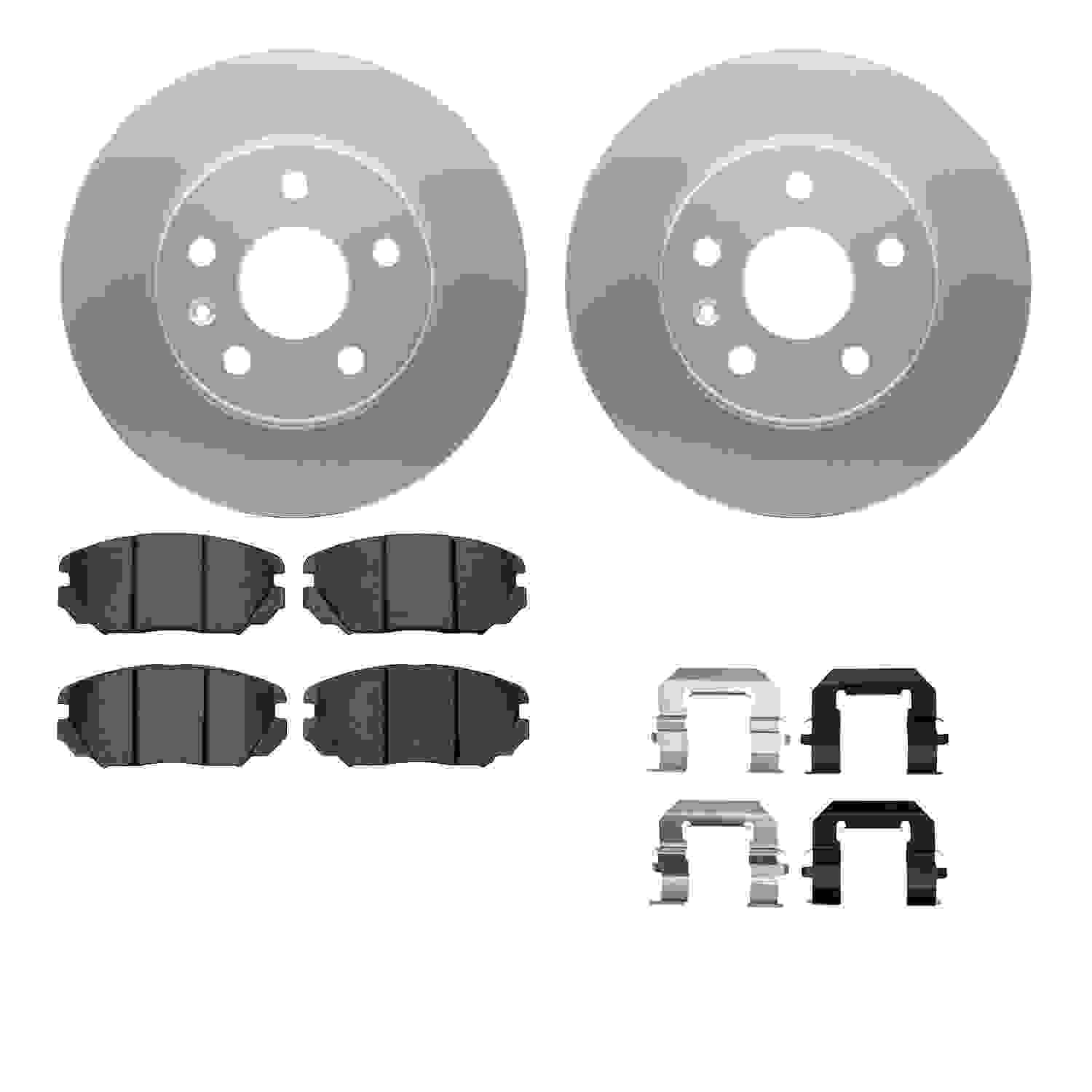 Dynamic Friction Company Disc Brake Kit 4512-45048