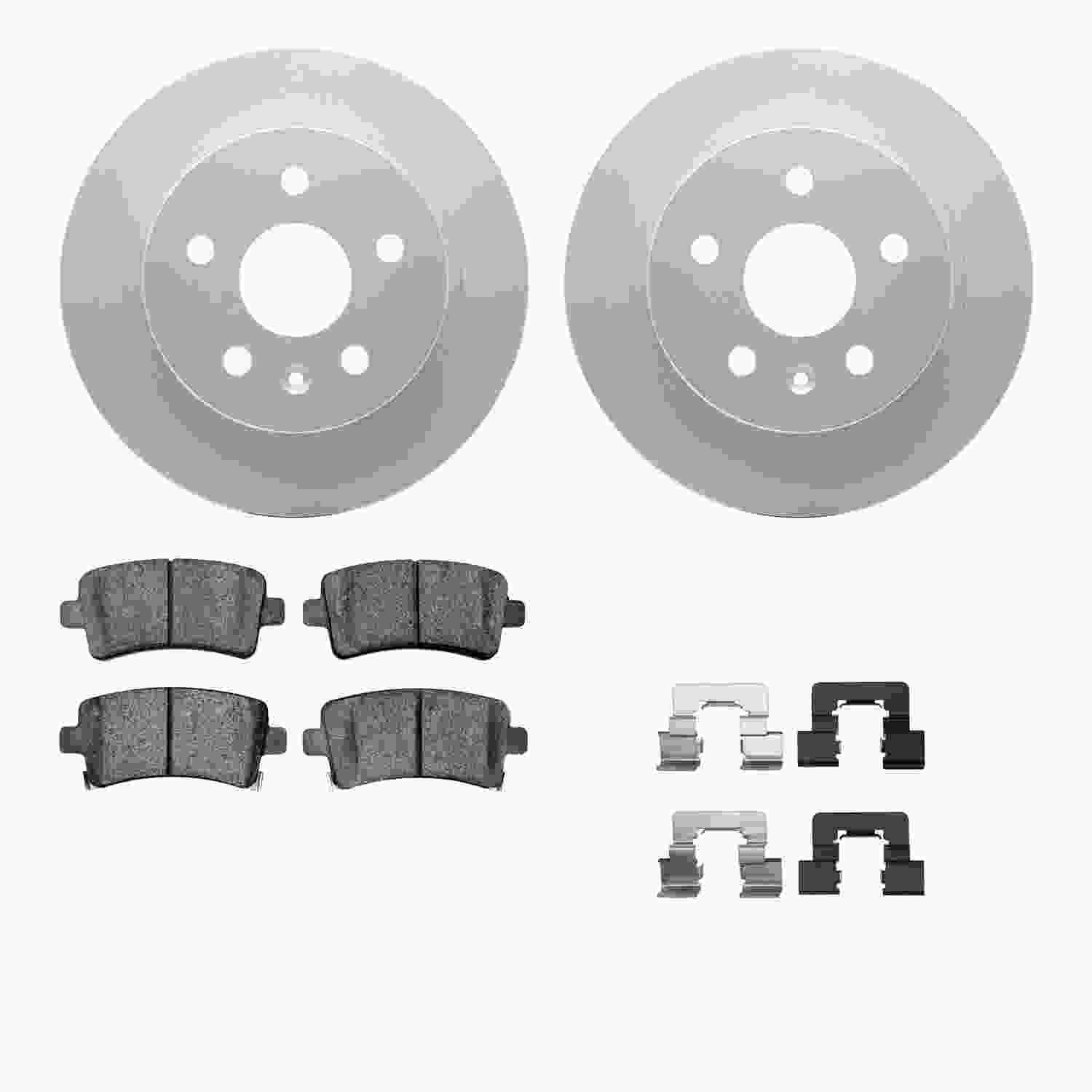 Dynamic Friction Company Disc Brake Kit 4512-45050