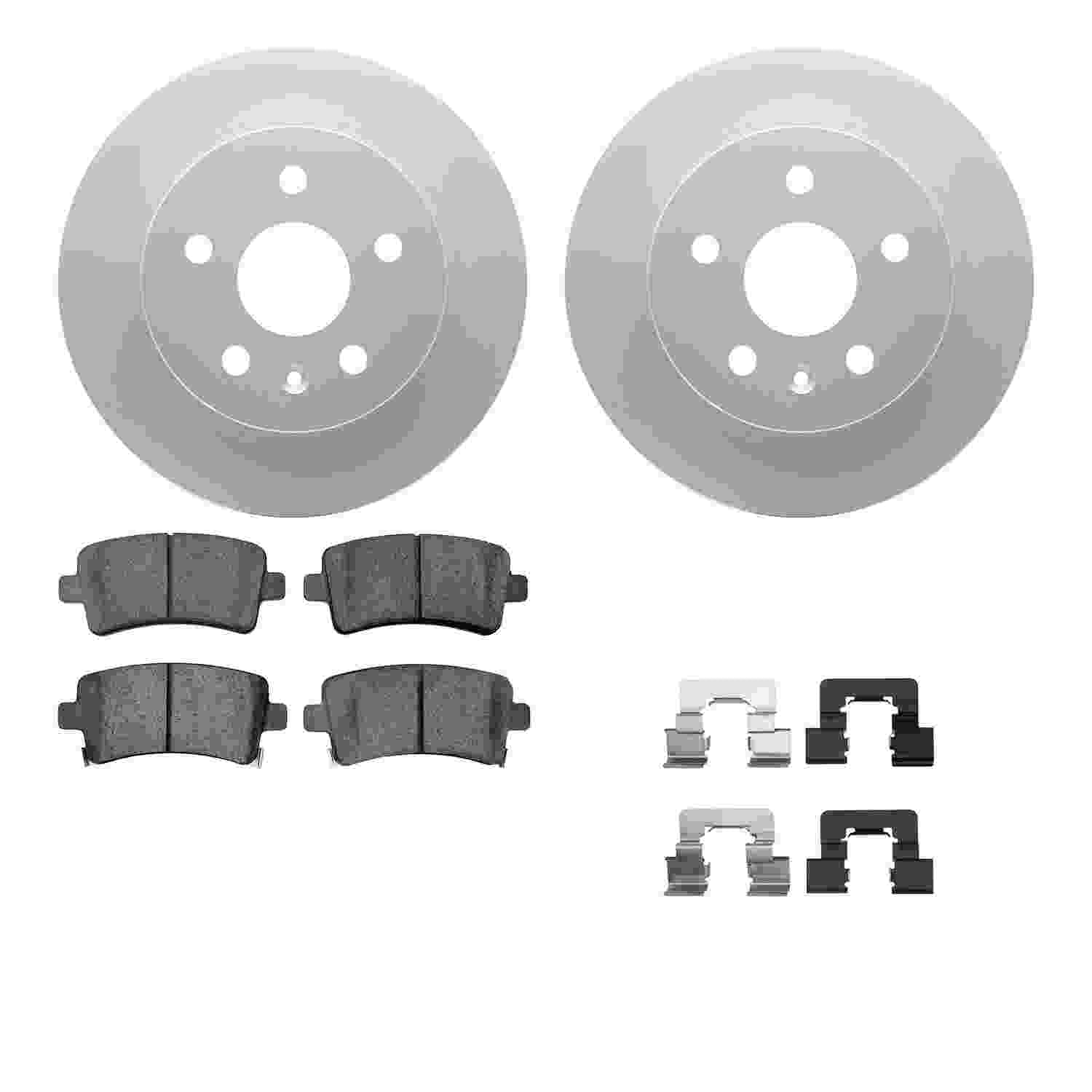 Dynamic Friction Company Disc Brake Kit 4512-45051