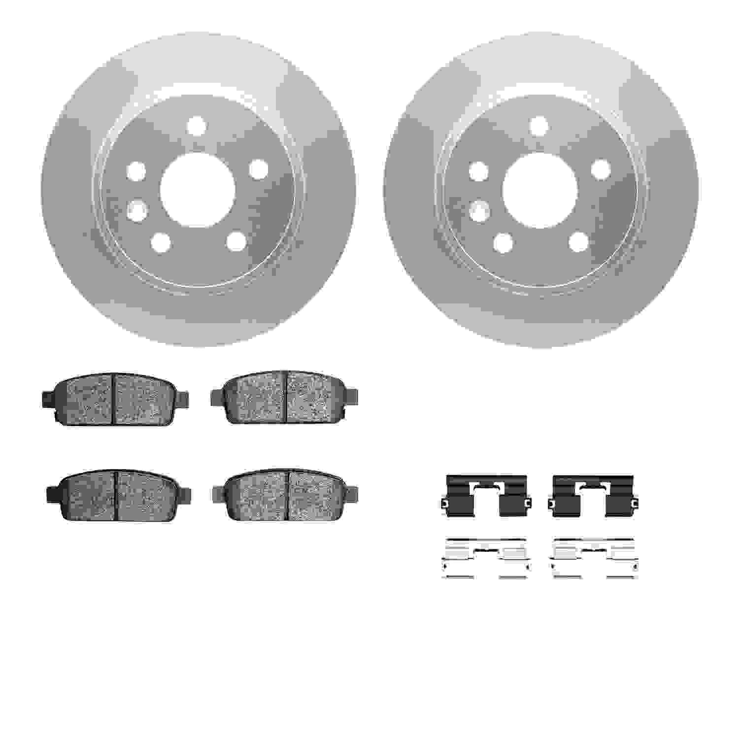 Dynamic Friction Company Disc Brake Kit 4512-45061