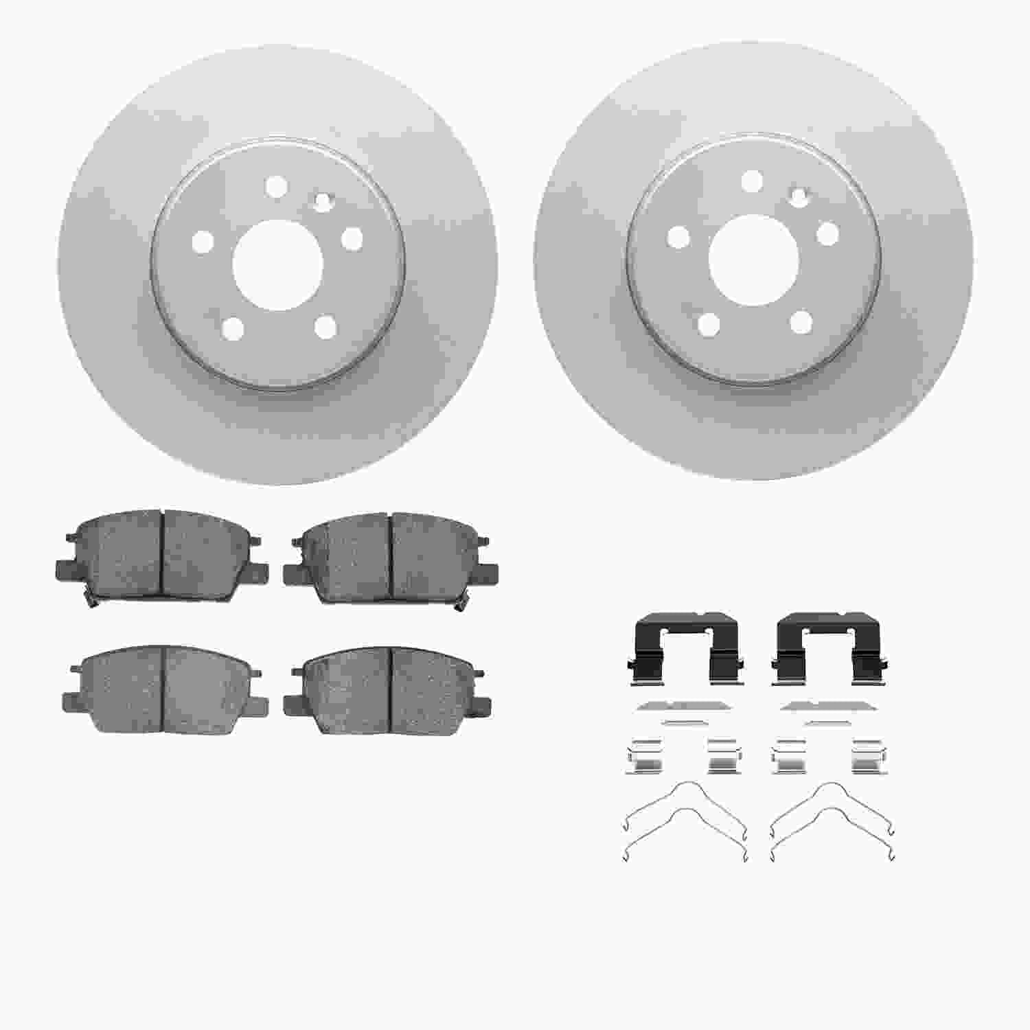 Dynamic Friction Company Disc Brake Kit 4512-45067