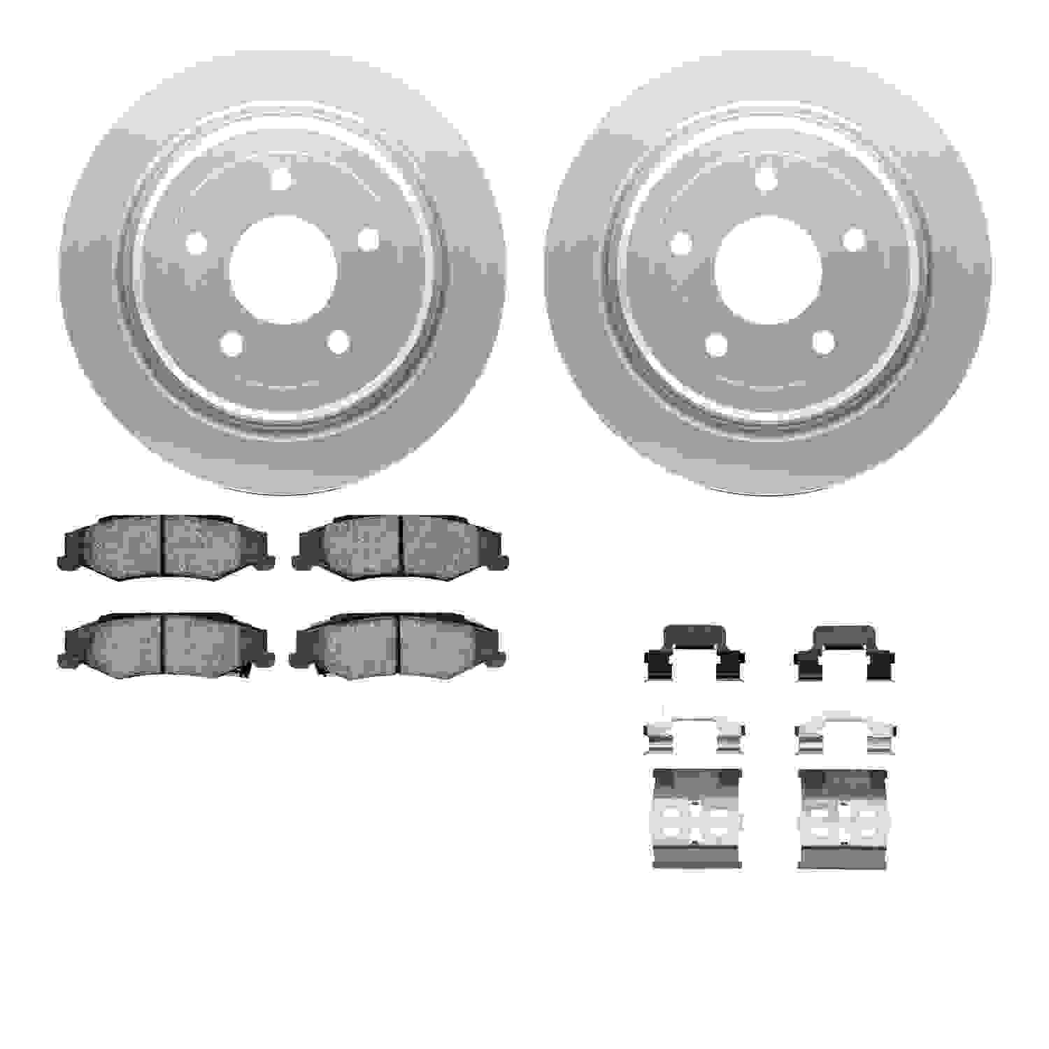 Dynamic Friction Company Disc Brake Kit 4512-46061