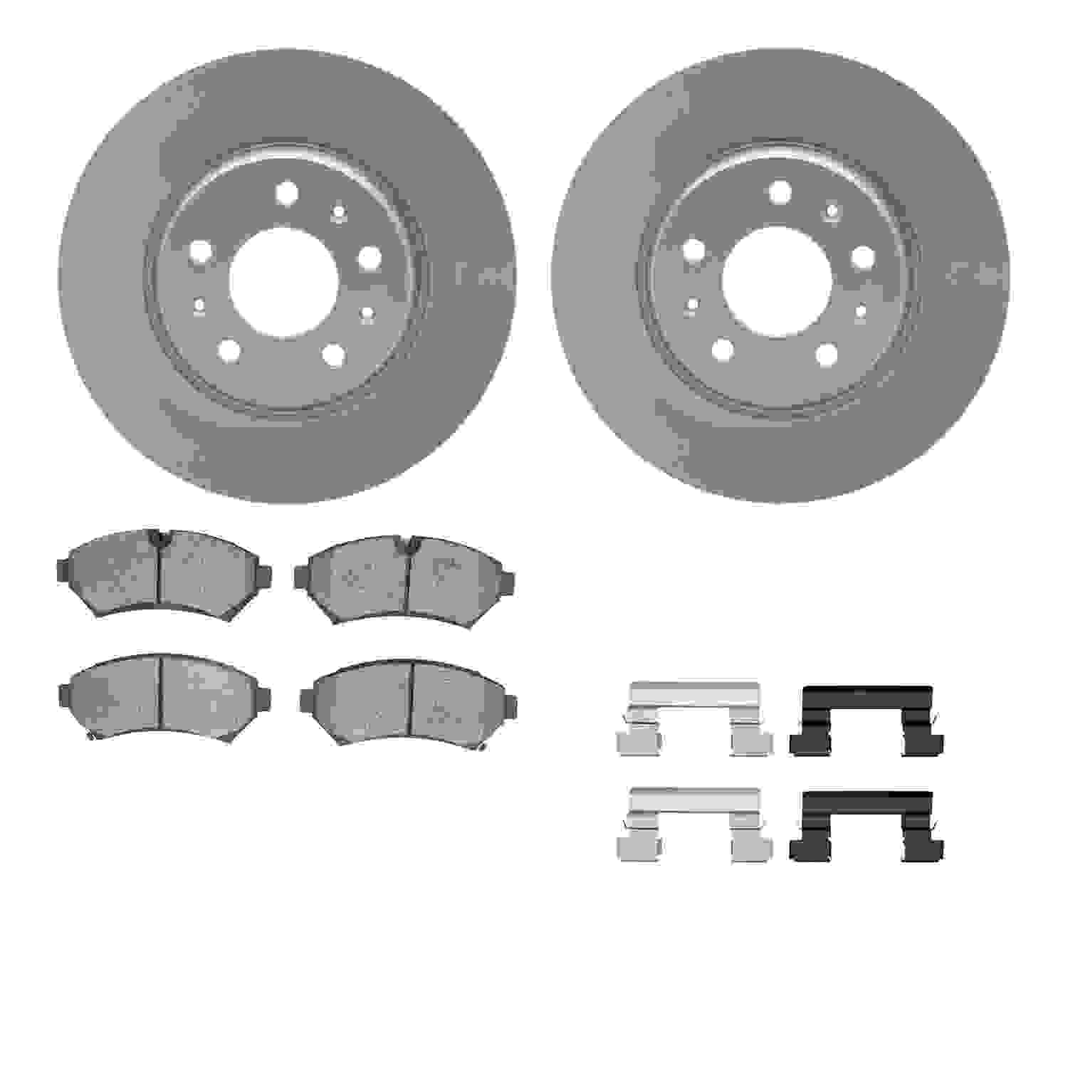 Dynamic Friction Company Disc Brake Kit 4512-46065