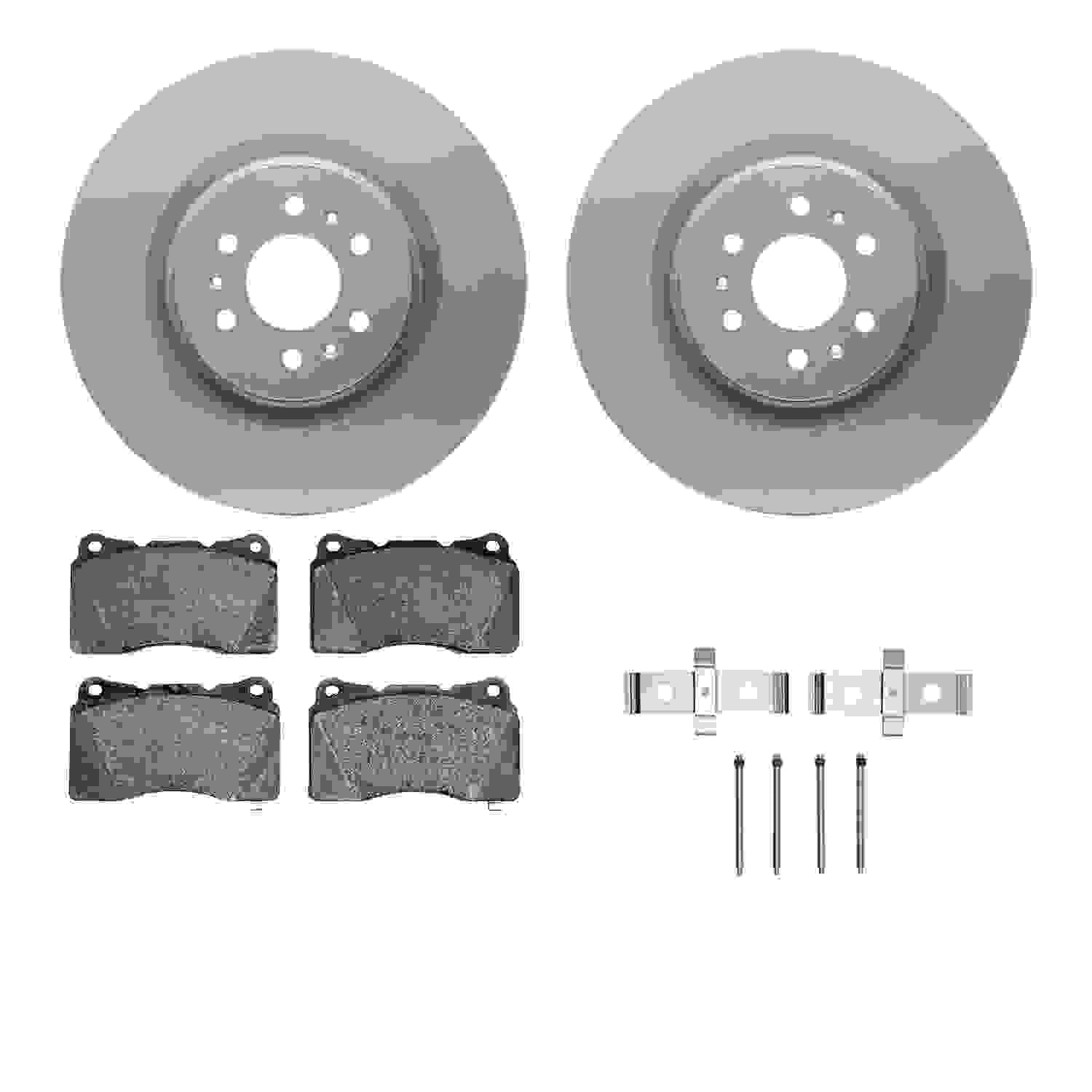 Dynamic Friction Company Disc Brake Kit 4512-46069