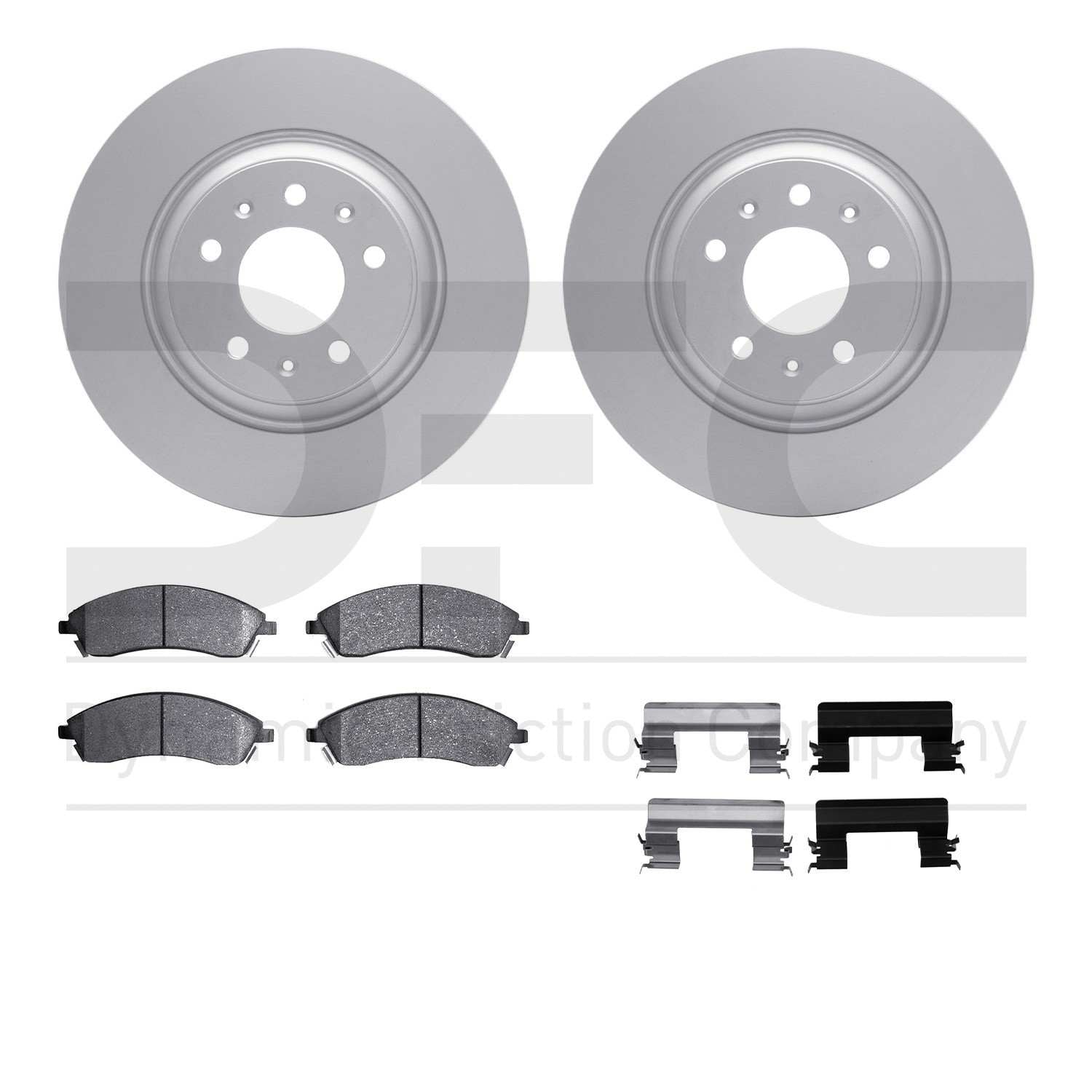 Dynamic Friction Company Disc Brake Kit 4512-46076