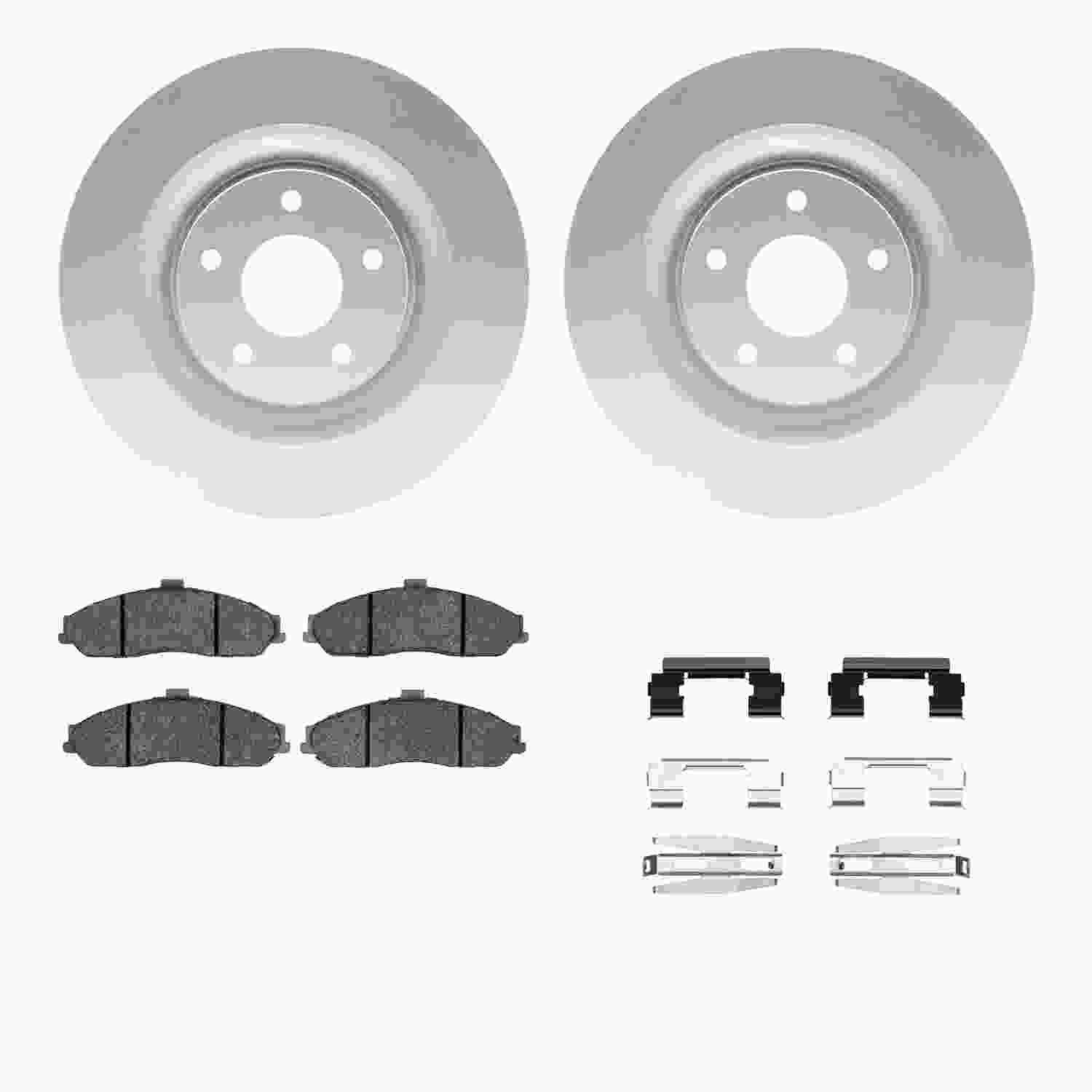 Dynamic Friction Company Disc Brake Kit 4512-46081