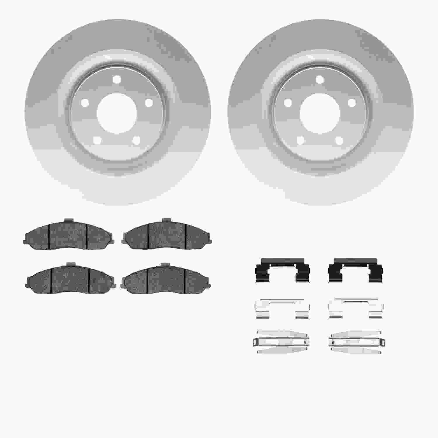 Dynamic Friction Company Disc Brake Kit 4512-46082