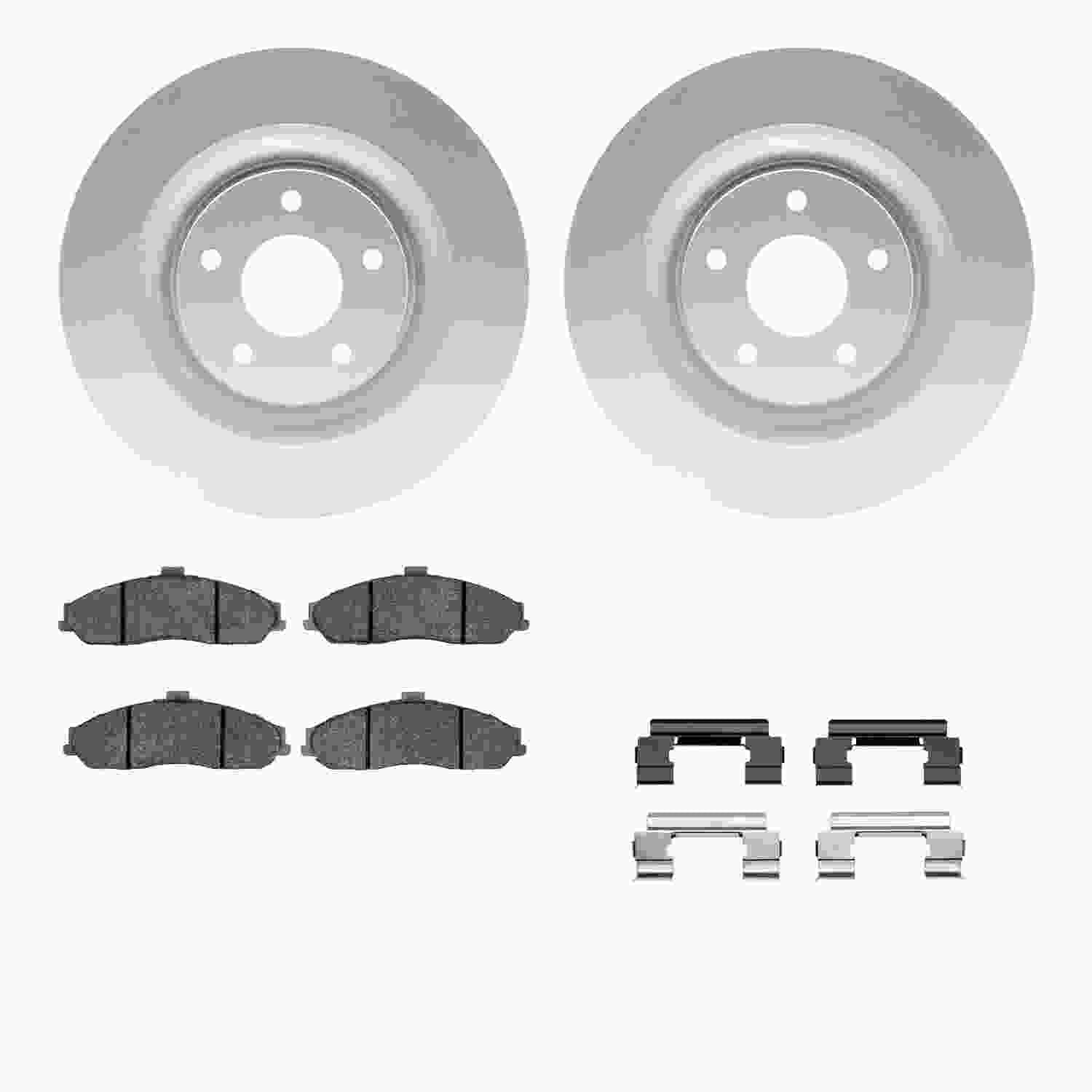 Dynamic Friction Company Disc Brake Kit 4512-46083