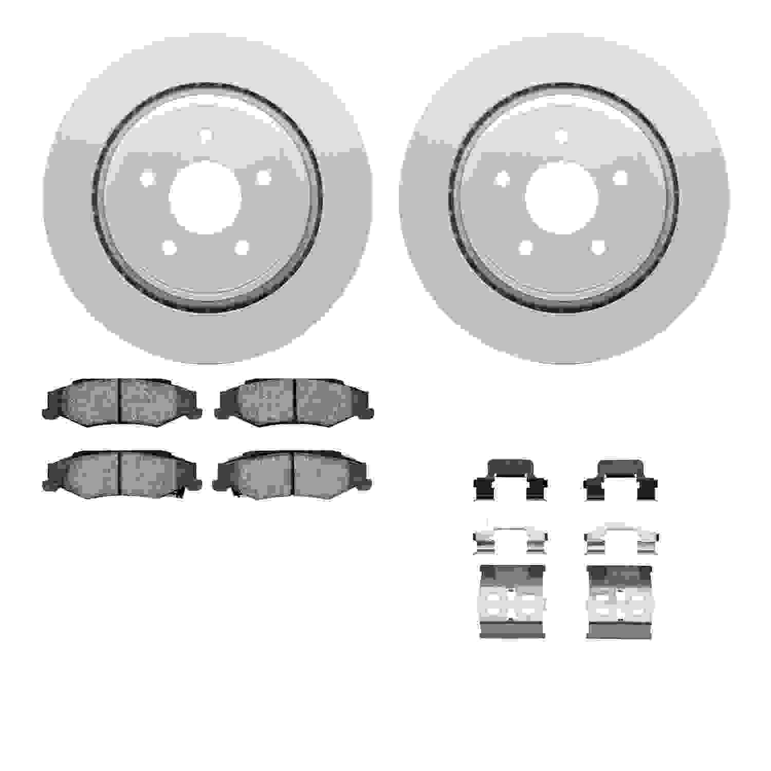 Dynamic Friction Company Disc Brake Kit 4512-46087