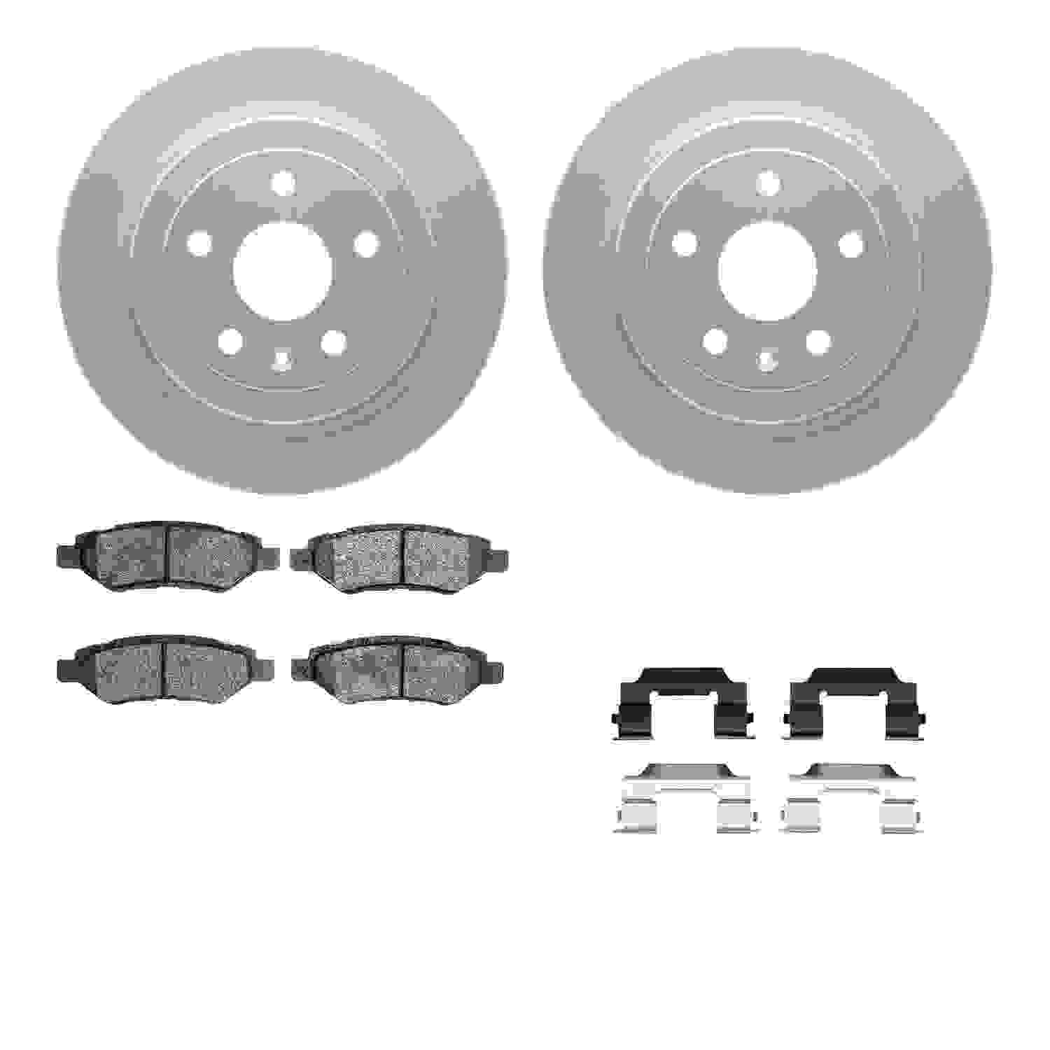 Dynamic Friction Company Disc Brake Kit 4512-46092